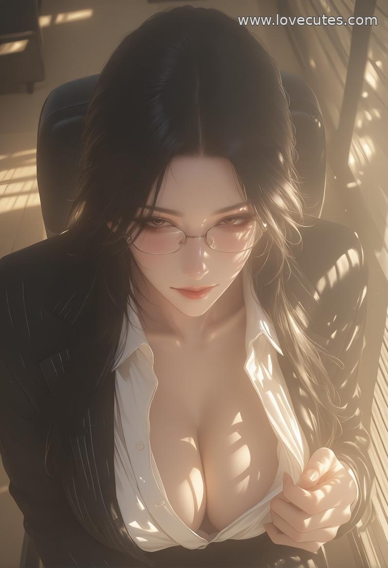 AI生成アニメ少女 - 轻熟風秘書：職場美女の魅惑的なポーズで美胸と完璧な曲線を披露 138P