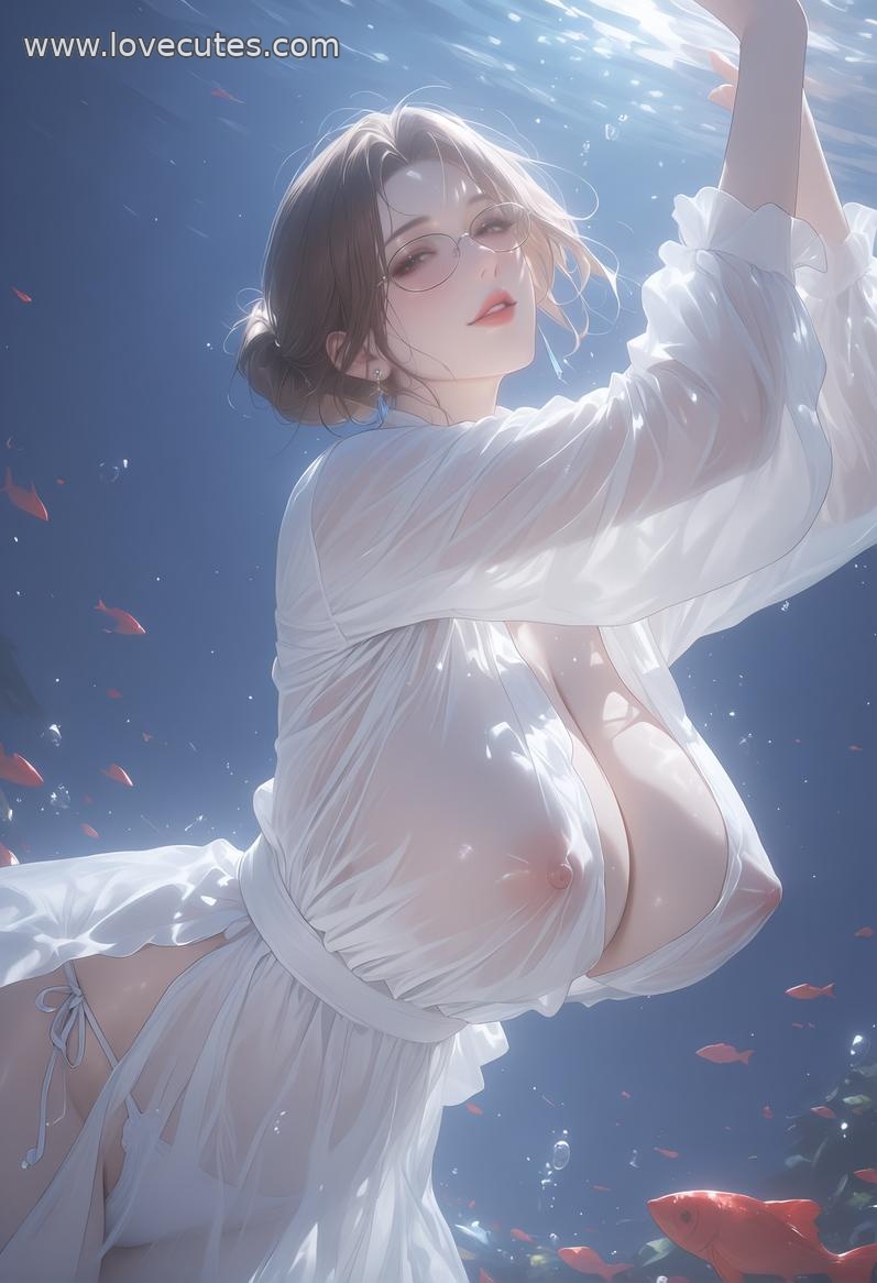 AI 생성 애니메이션 소녀 - 轻熟风 비서: 직장 미녀의 매혹적인 포즈와 아름다운 각선미 63P