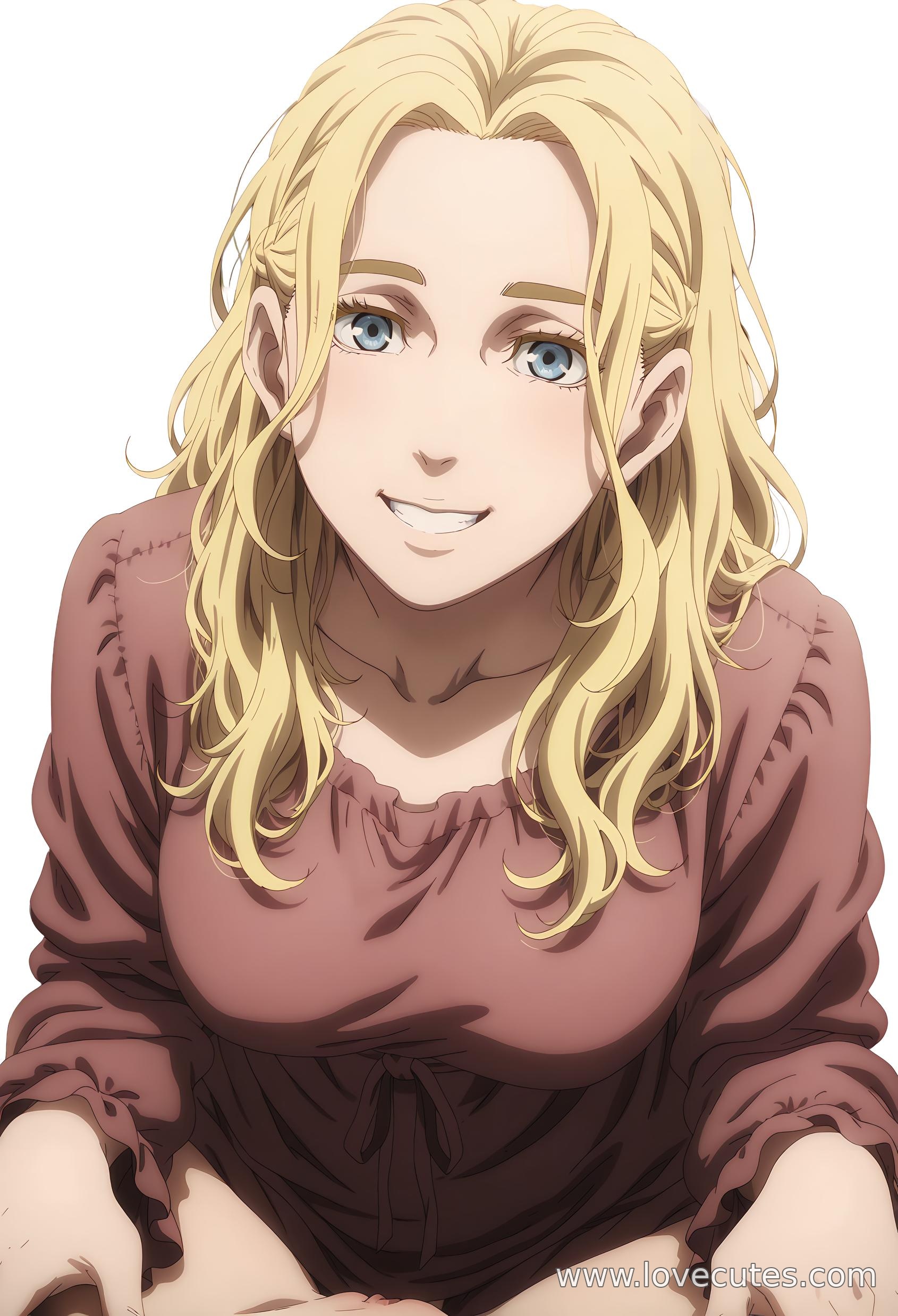 AI Generated Anime Girl - Arnes: Ice Sea Battle, Stunning Curves with Alluring Pose, 54P