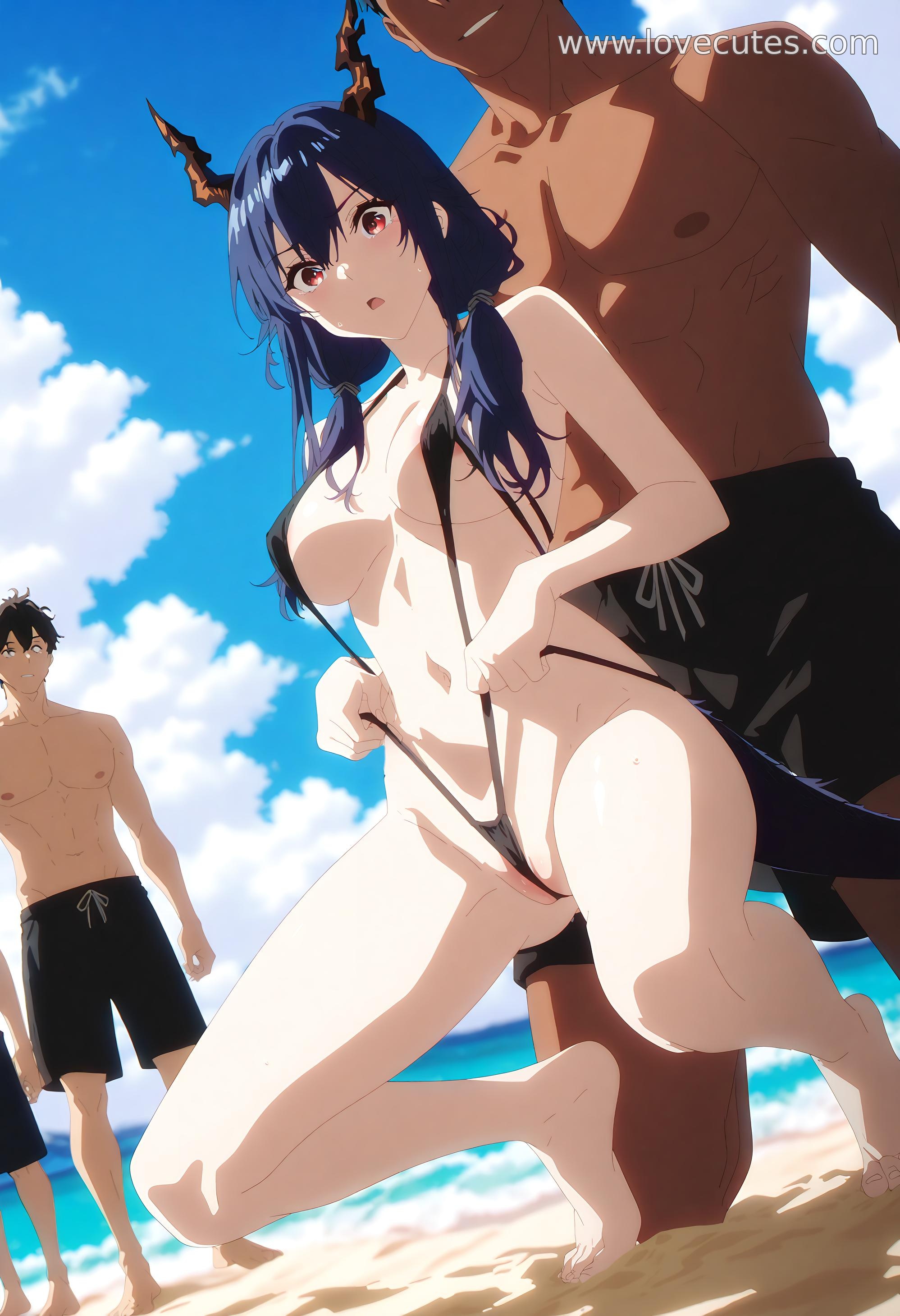 Cô Gái Anime Tạo Bởi AI - 陈：明日方舟赤霄干员 Tư Thế Khiêu Gợi Cực Đỉnh 77P