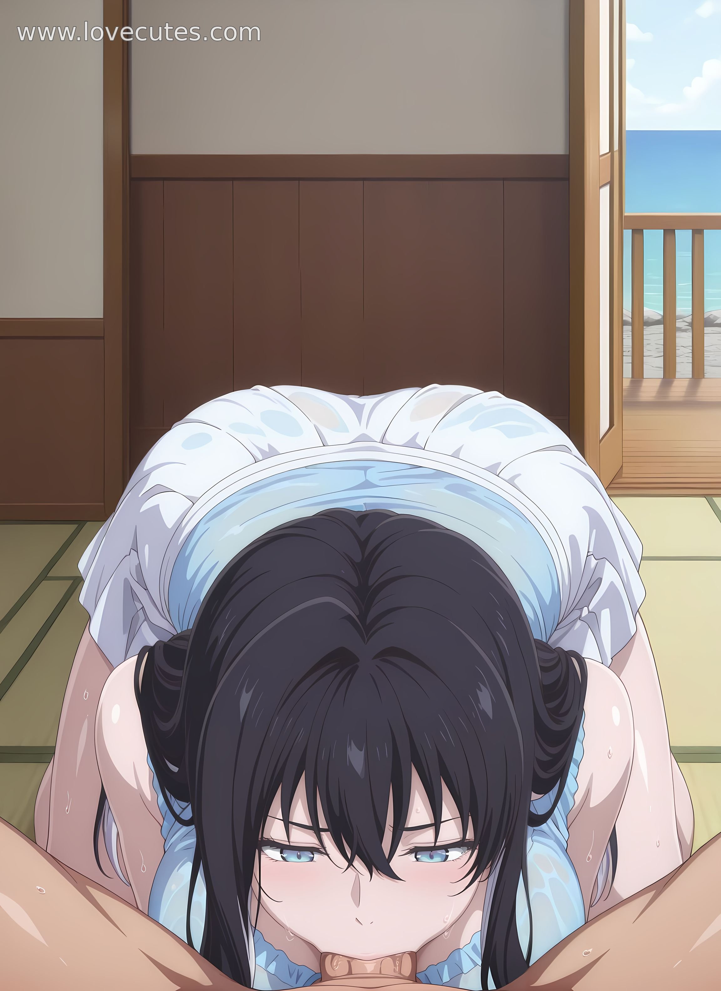 Cô Gái Anime Tạo Bởi AI - 雪女：虚構推理白虎少女 110P Với Tư Thế Gợi Cảm Tuyệt Đỉnh