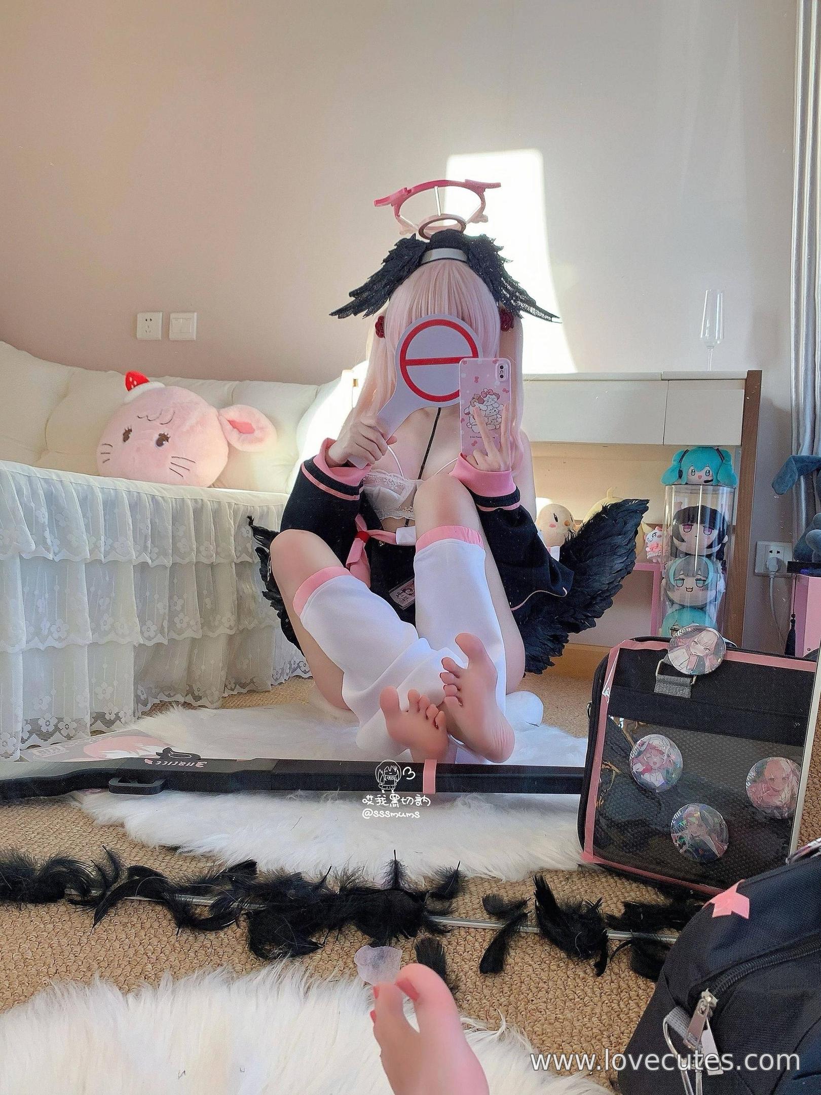 cosplay] 哎我黑切呐 - 下江小春：蔚藍檔案角色制服造型還原 校園JK風格與人物氣質呈現 簡潔場景突出角色氛圍與神態 含46P3V