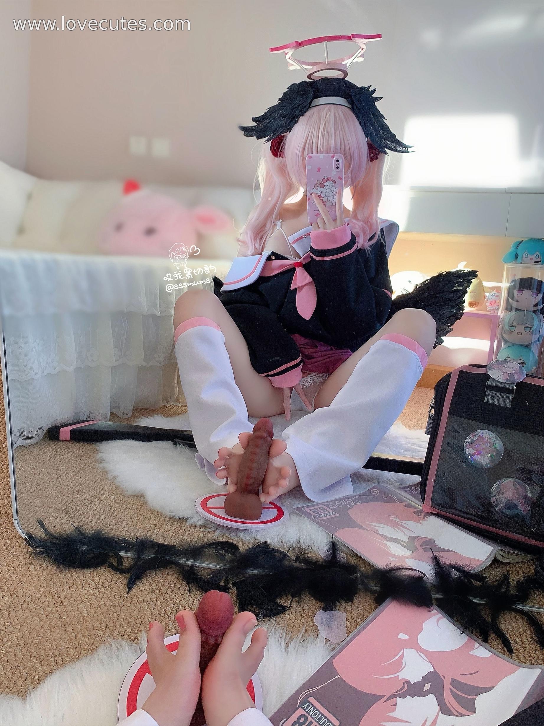 cosplay] 哎我黑切呐 - 下江小春：蔚藍檔案角色制服造型還原 校園JK風格與人物氣質呈現 簡潔場景突出角色氛圍與神態 含46P3V