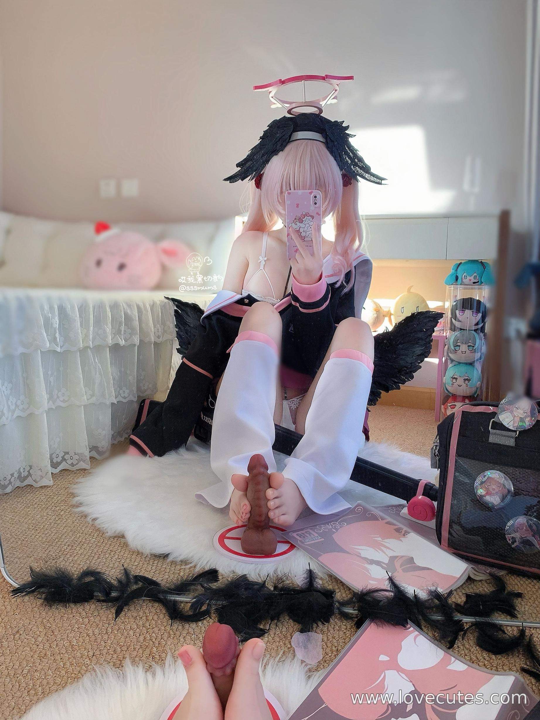 cosplay] 哎我黑切呐 - 下江小春：蔚藍檔案角色制服造型還原 校園JK風格與人物氣質呈現 簡潔場景突出角色氛圍與神態 含46P3V