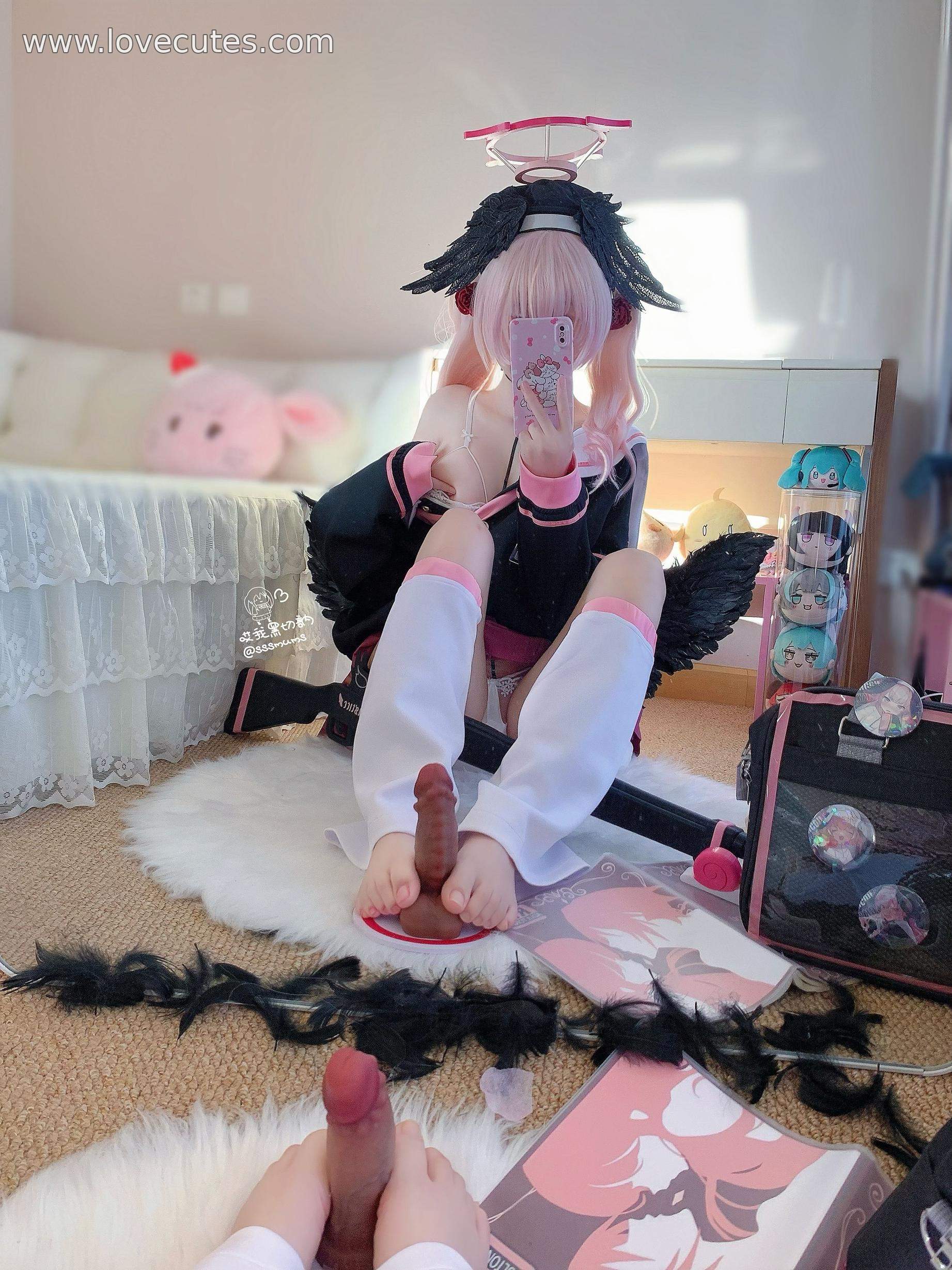 cosplay] 哎我黑切呐 - 下江小春：蔚藍檔案角色制服造型還原 校園JK風格與人物氣質呈現 簡潔場景突出角色氛圍與神態 含46P3V