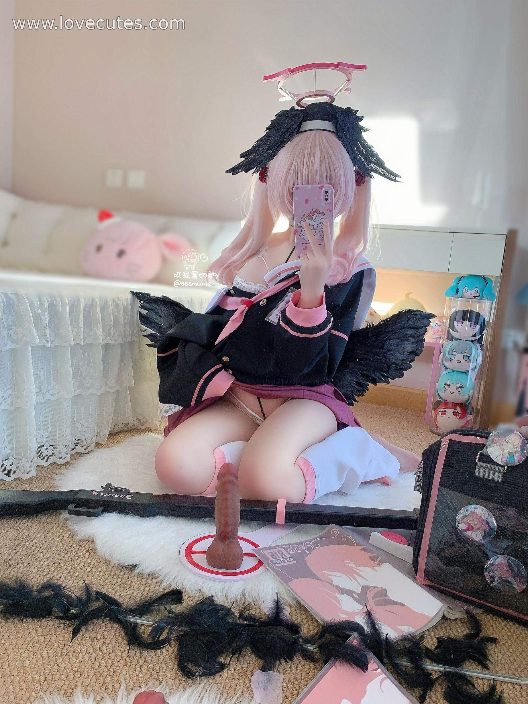 cosplay] 哎我黑切呐 - 下江小春：蔚藍檔案角色制服造型還原 校園JK風格與人物氣質呈現 簡潔場景突出角色氛圍與神態 含46P3V