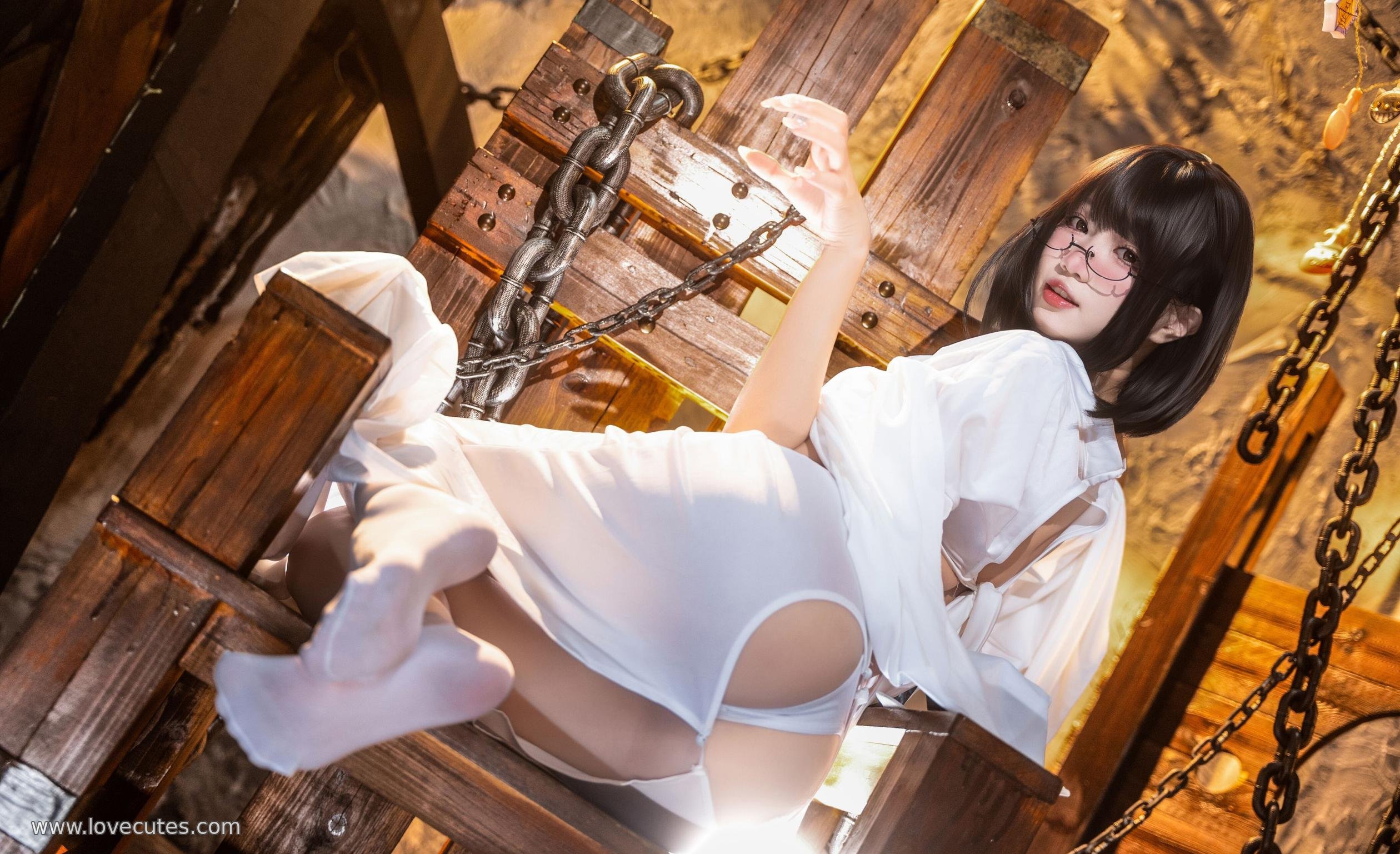 costume play] 柒柒不可爱 - 幽霊娘：神秘な雰囲気のテーマ写真 妆造とシーンが際立つ 画面感強 87P