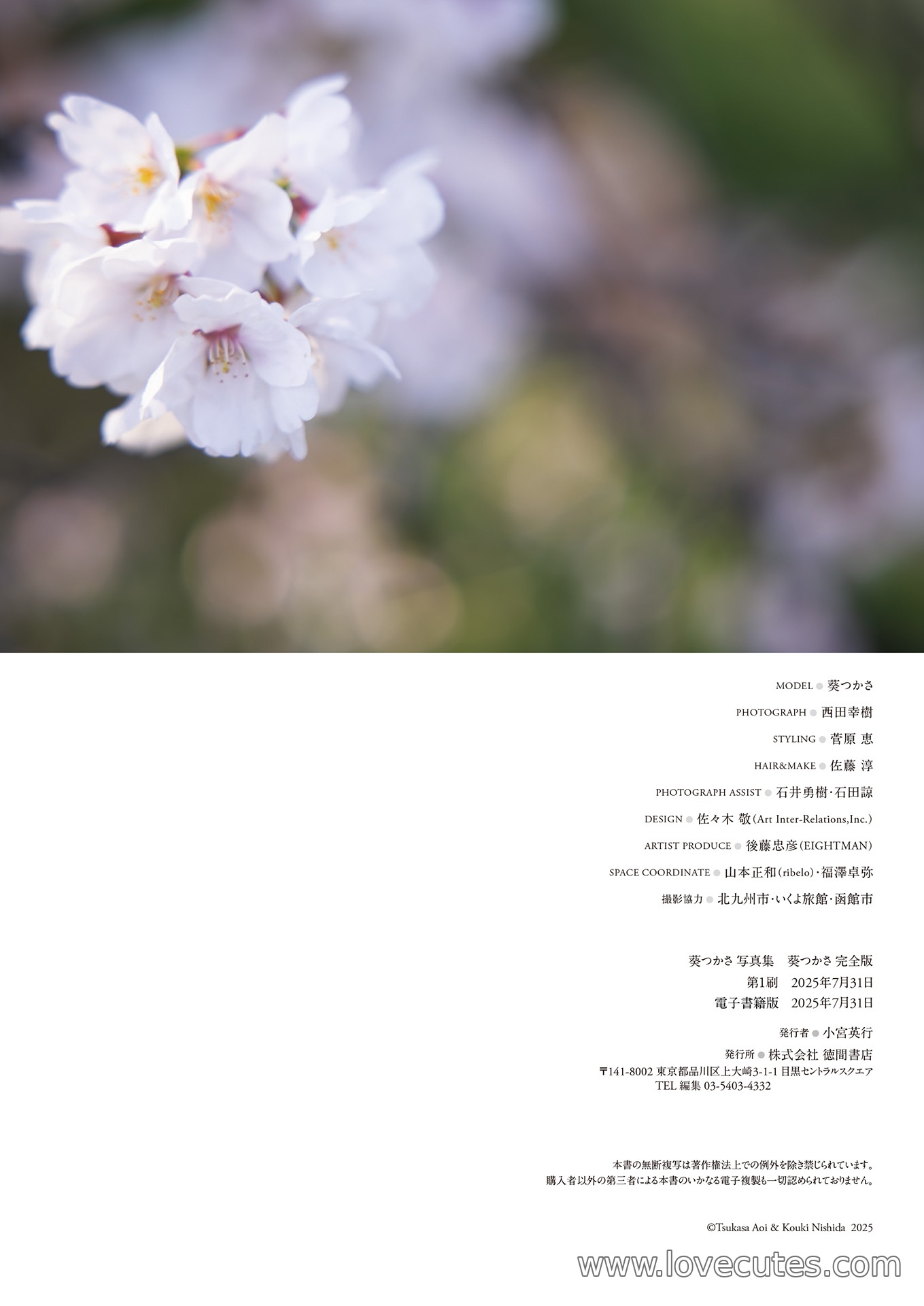 モデル] 葵つかさ - 完全版写真集：自然光の中で柔らかく清新な魅力を表現した200ページの個人作品集