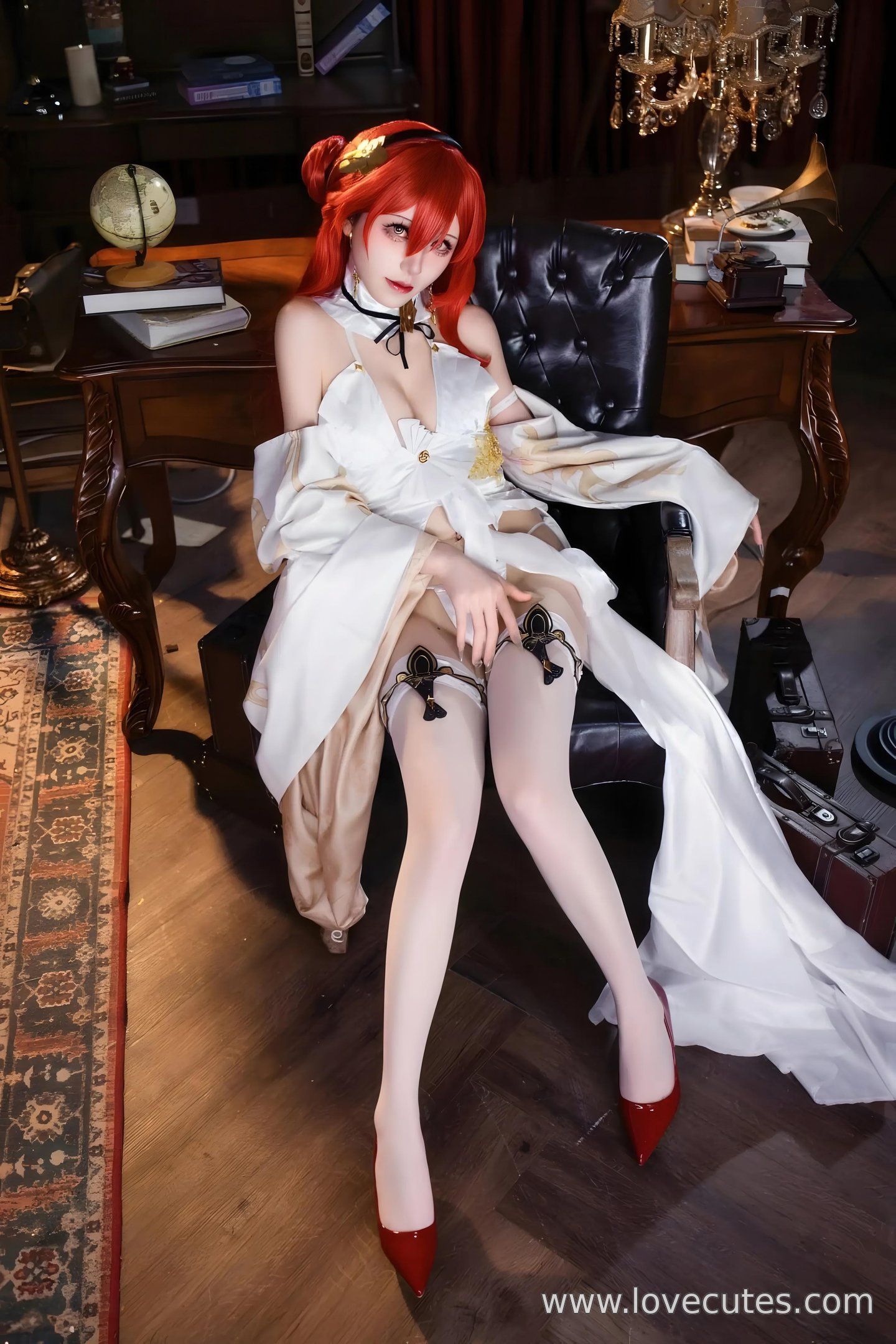 คอสเพลย์] 双木扶苏 - 崩坏·星穹铁道姬子：การสร้างสรรค์ตัวละคร姬子ในชุดแฟนตาซี การนำเสนออารมณ์และบรรยากาศในฉากเรียบง่าย 30 หน้า