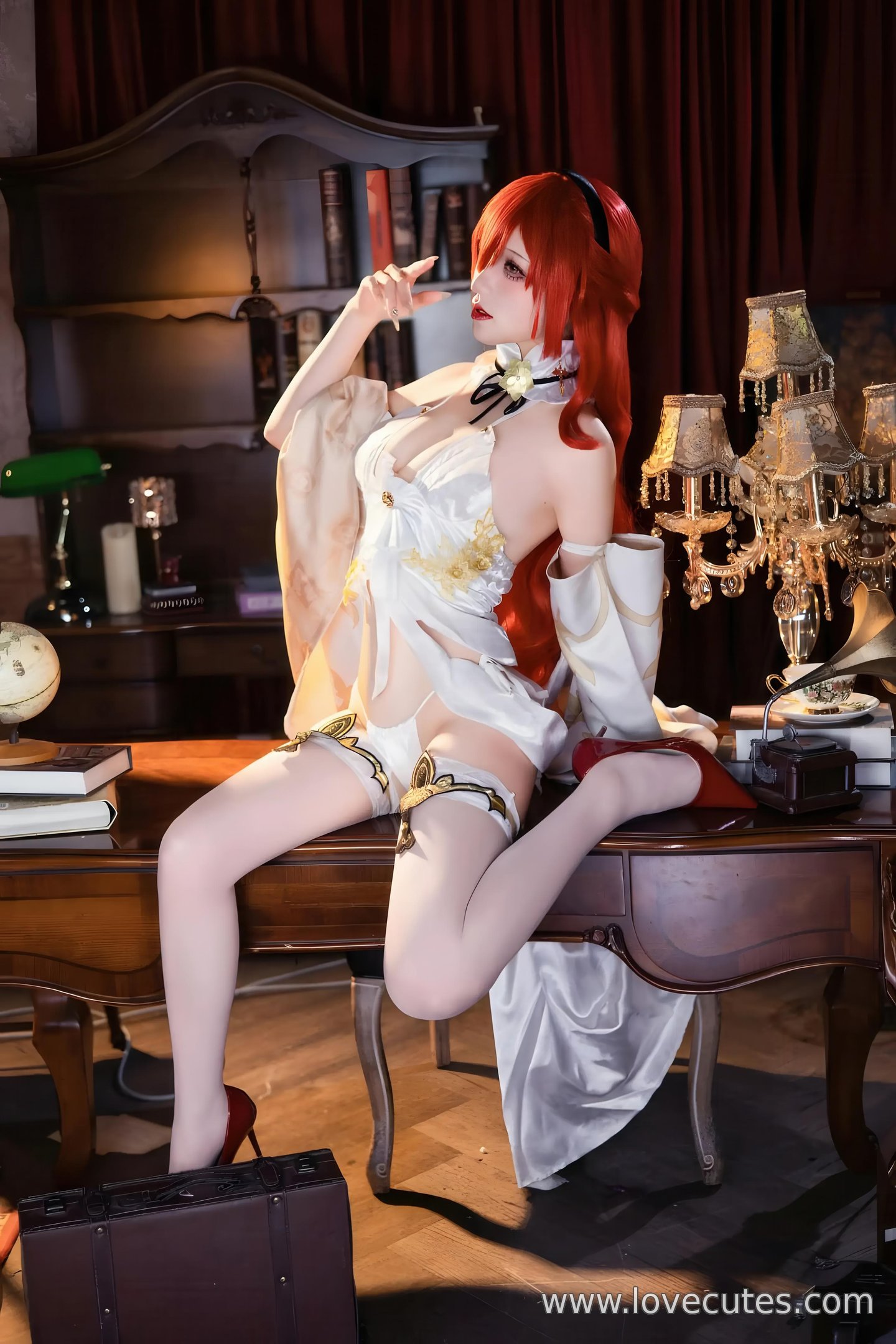 คอสเพลย์] 双木扶苏 - 崩坏·星穹铁道姬子：การสร้างสรรค์ตัวละคร姬子ในชุดแฟนตาซี การนำเสนออารมณ์และบรรยากาศในฉากเรียบง่าย 30 หน้า
