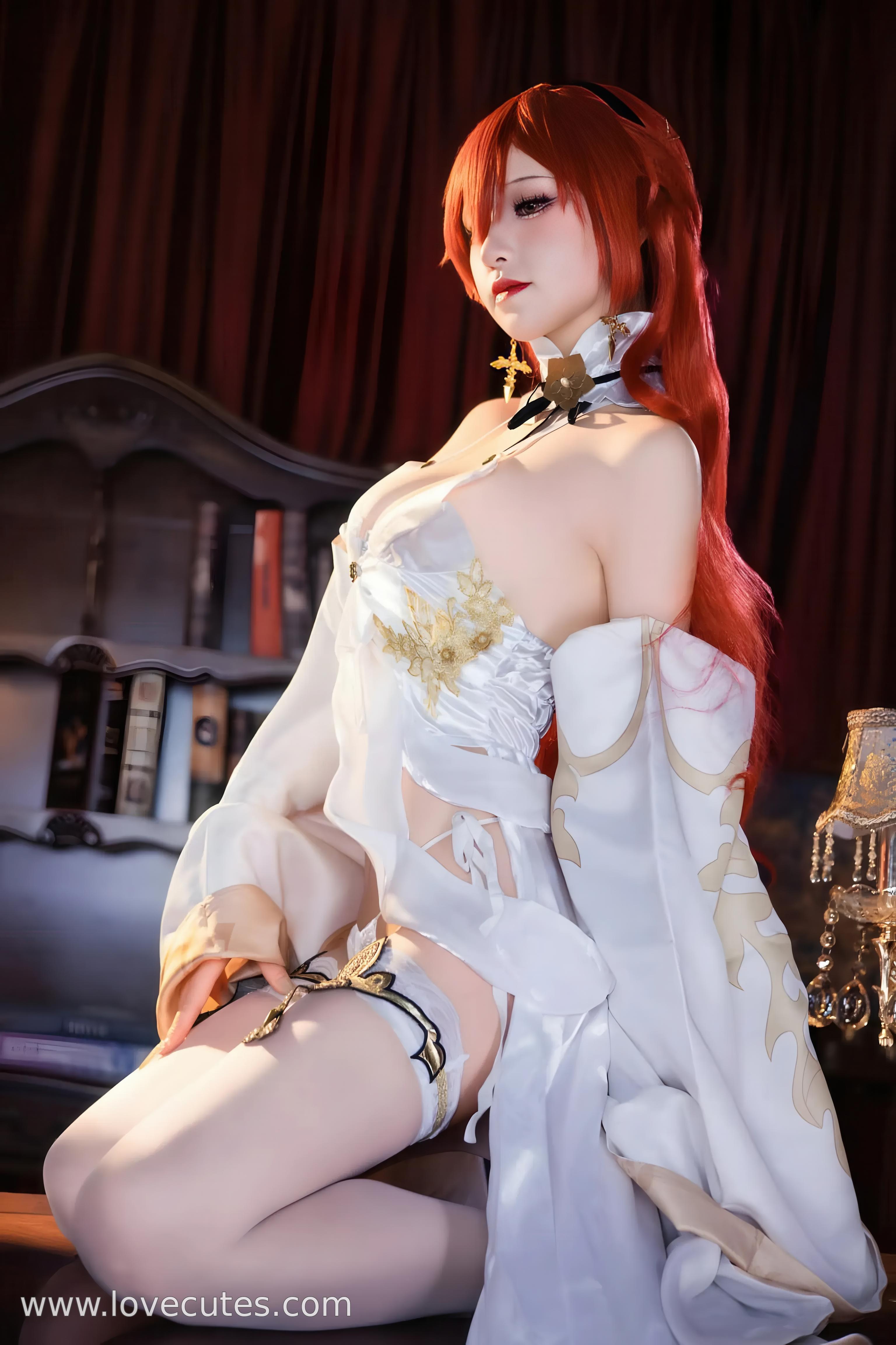 คอสเพลย์] 双木扶苏 - 崩坏·星穹铁道姬子：การสร้างสรรค์ตัวละคร姬子ในชุดแฟนตาซี การนำเสนออารมณ์และบรรยากาศในฉากเรียบง่าย 30 หน้า
