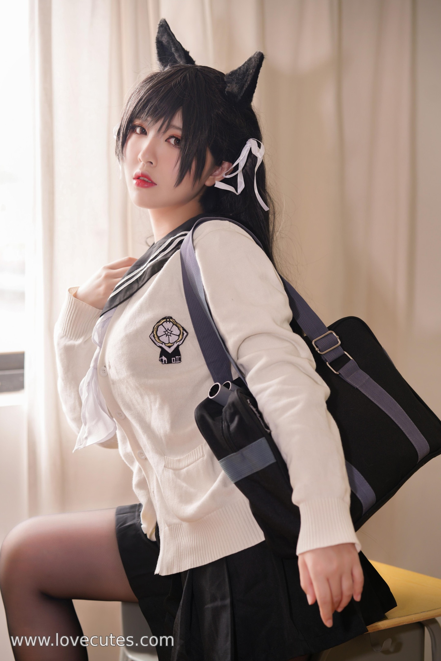 Ban Ban Zi Cosplay Atago Academy Fantasy 25P