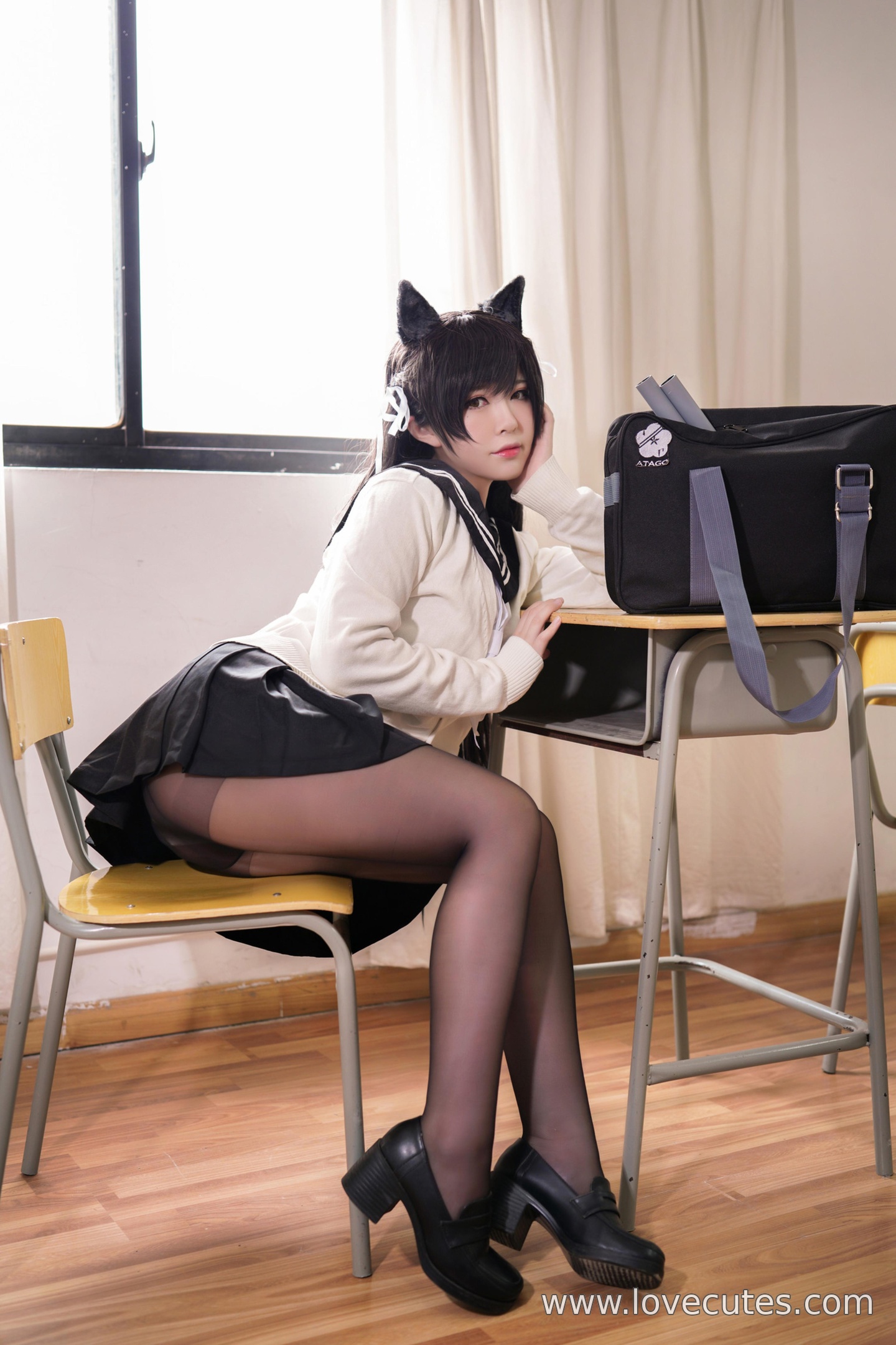 Ban Ban Zi Cosplay Atago Academy Fantasy 25P