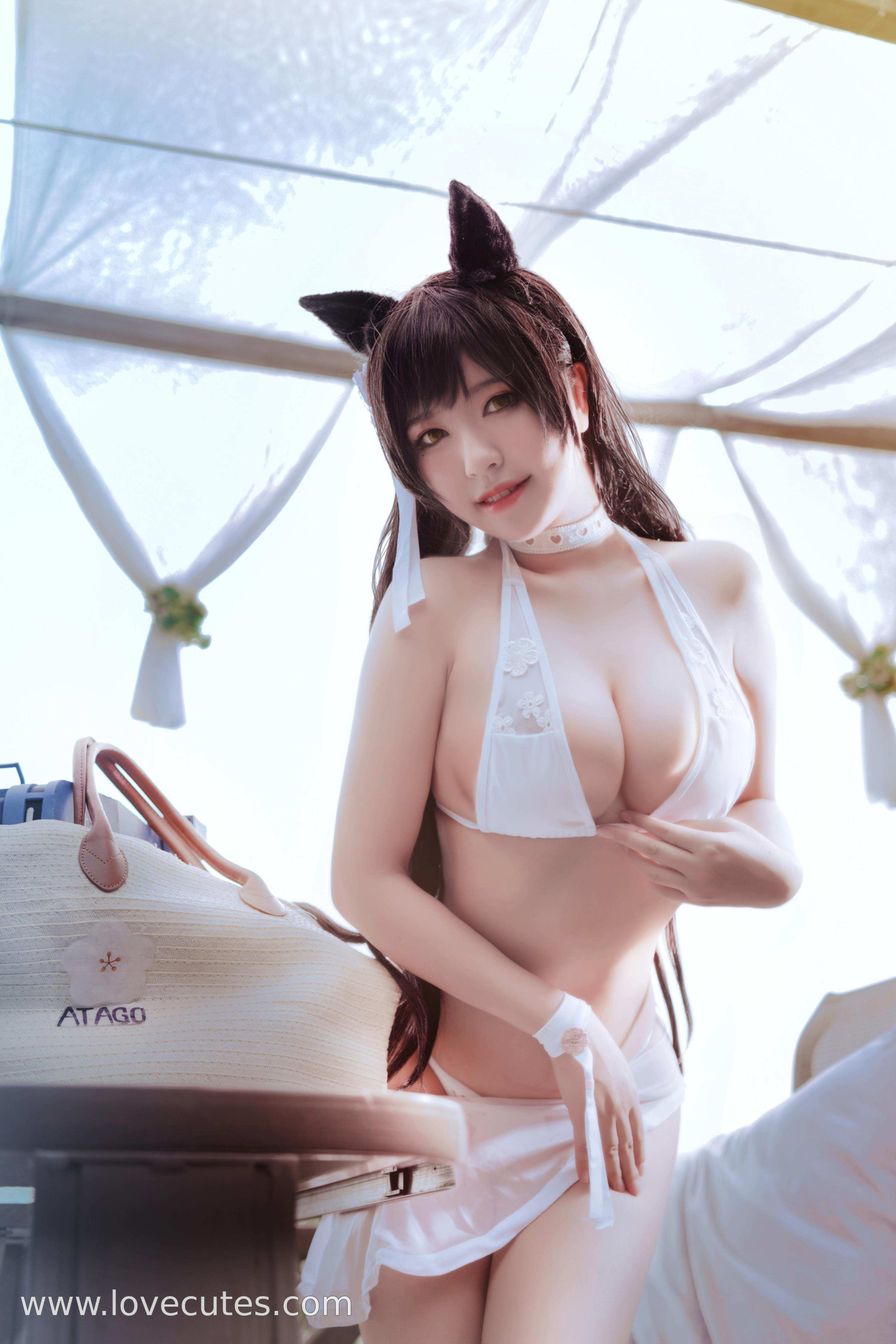 半半子 愛宕盛夏進行曲 Cosplay 27P