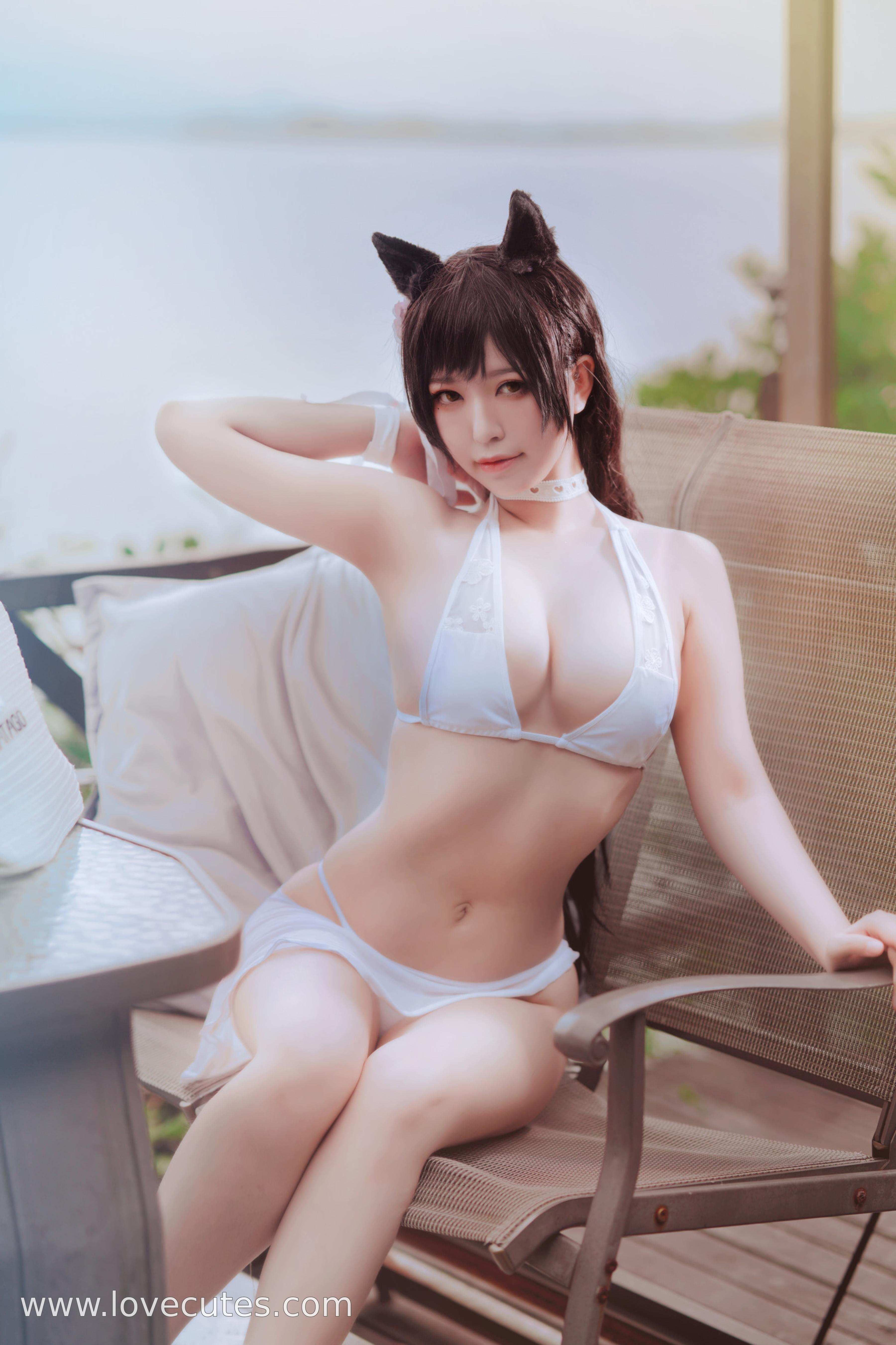 Ban Ban Zi Atago Midsummer March Cosplay 27P