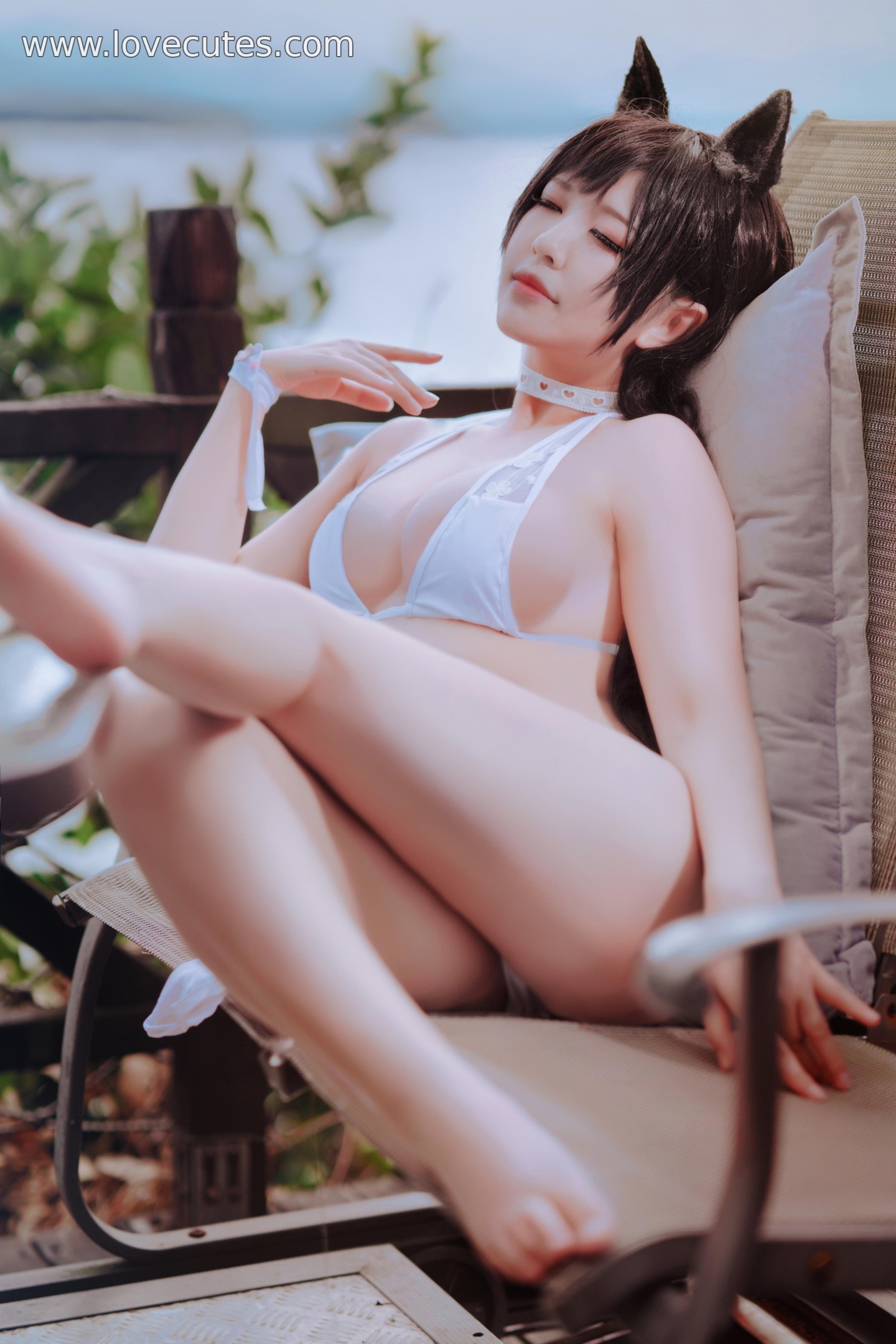 Ban Ban Zi Atago Midsummer March Cosplay 27P