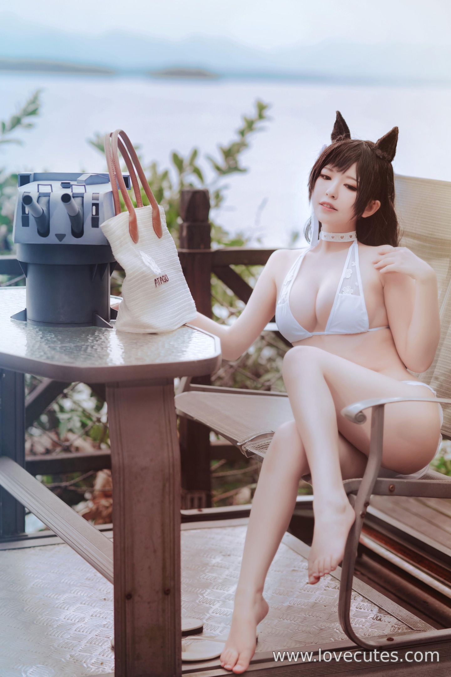 Ban Ban Zi Atago Midsummer March Cosplay 27P