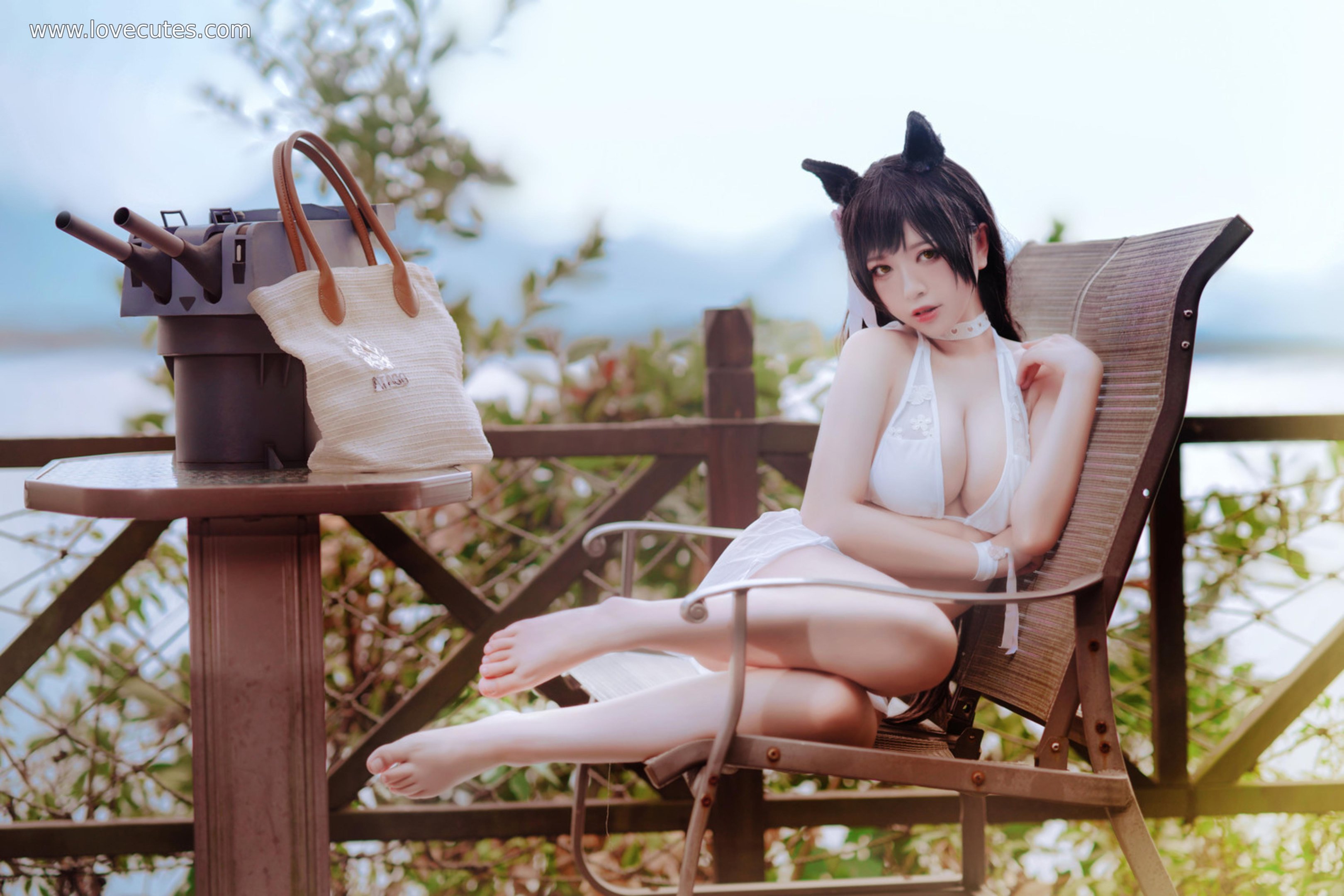 Ban Ban Zi Atago Midsummer March Cosplay 27P