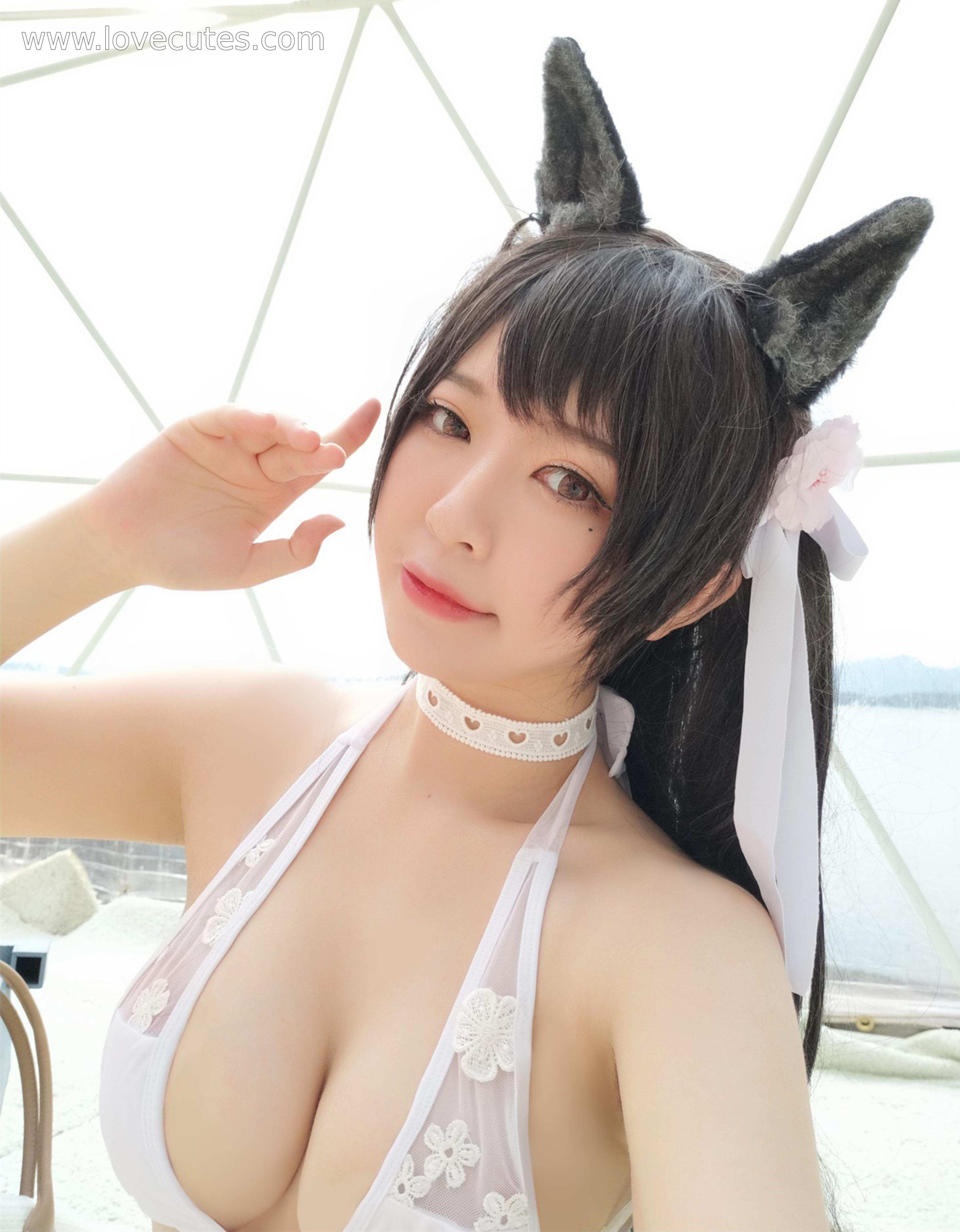 Ban Ban Zi Cosplay Atago Midsummer March 27P