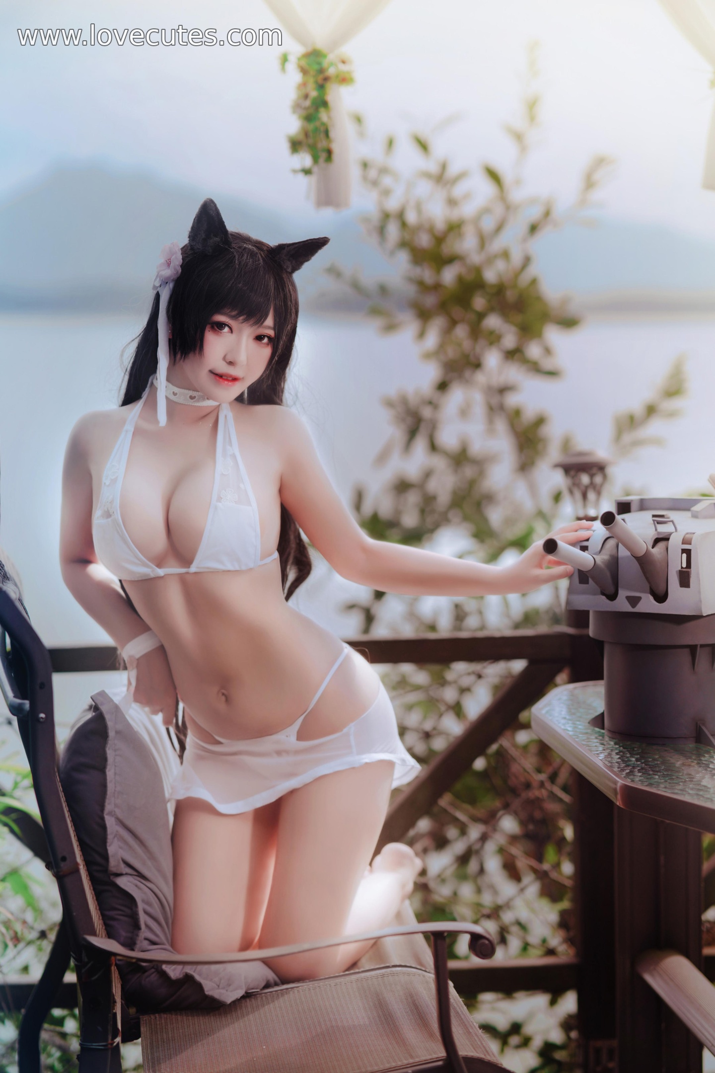 Ban Ban Zi Cosplay Atago Midsummer March 27P