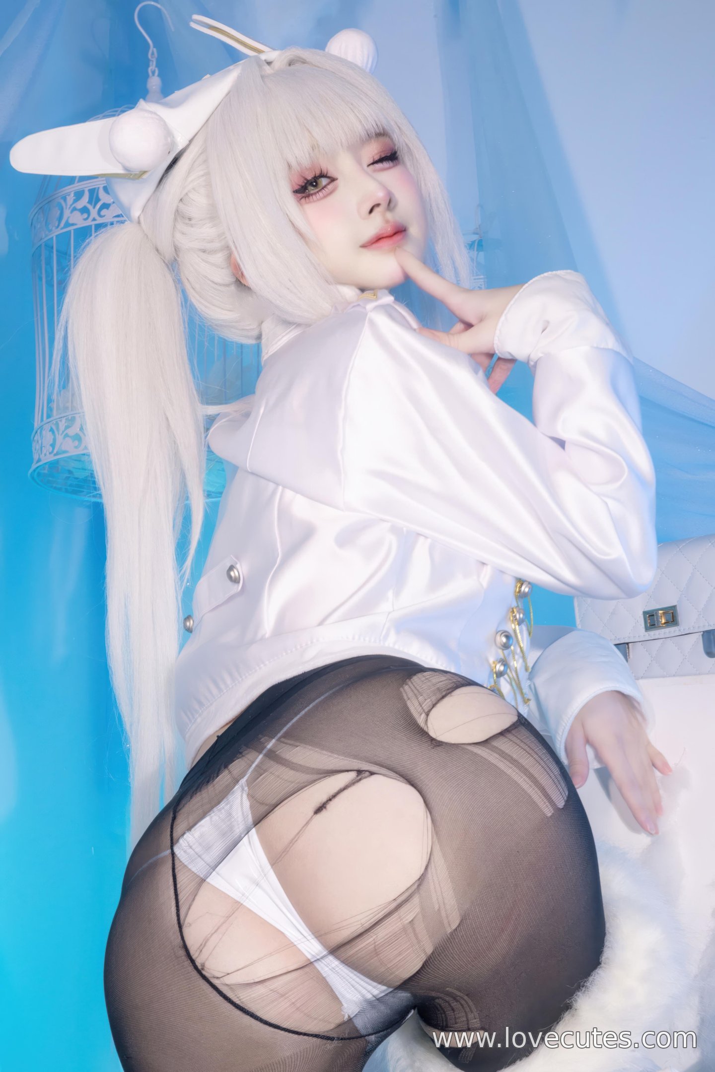 cosplay] 沖田凜花Rinka - 碧藍航線光輝：黑絲質感吸睛 御姐氣場搭配美乳曲線 氛圍在線 26P