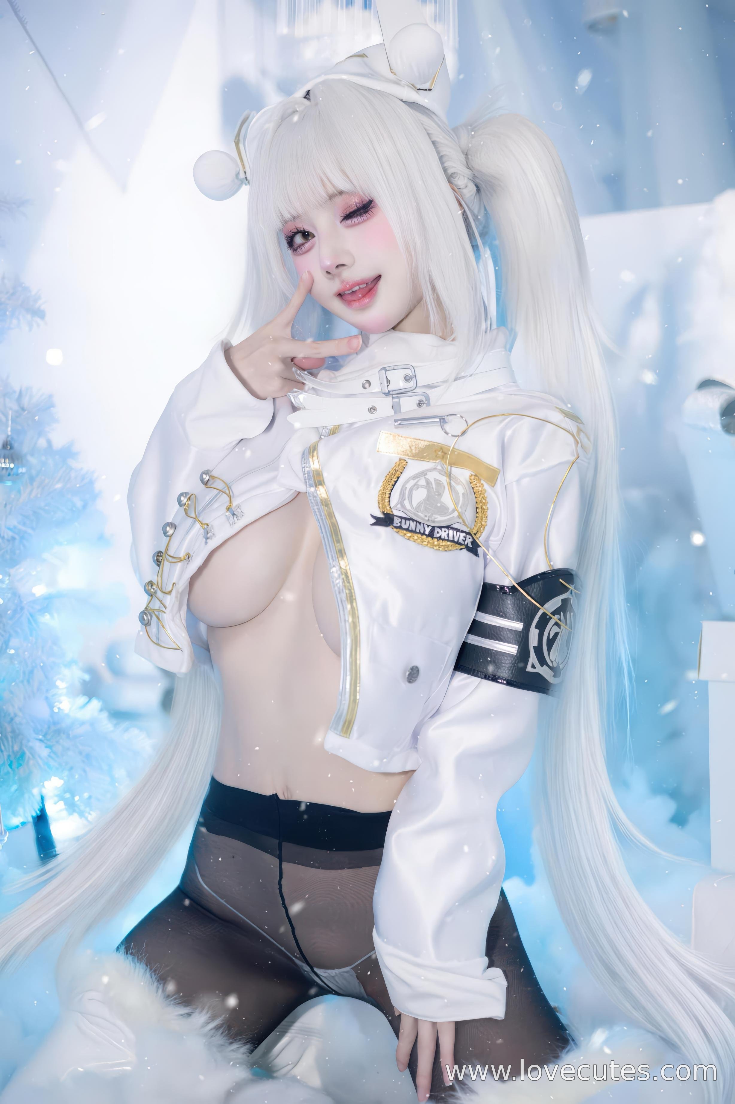 cosplay] 沖田凜花Rinka - 碧藍航線光輝：黑絲質感吸睛 御姐氣場搭配美乳曲線 氛圍在線 26P