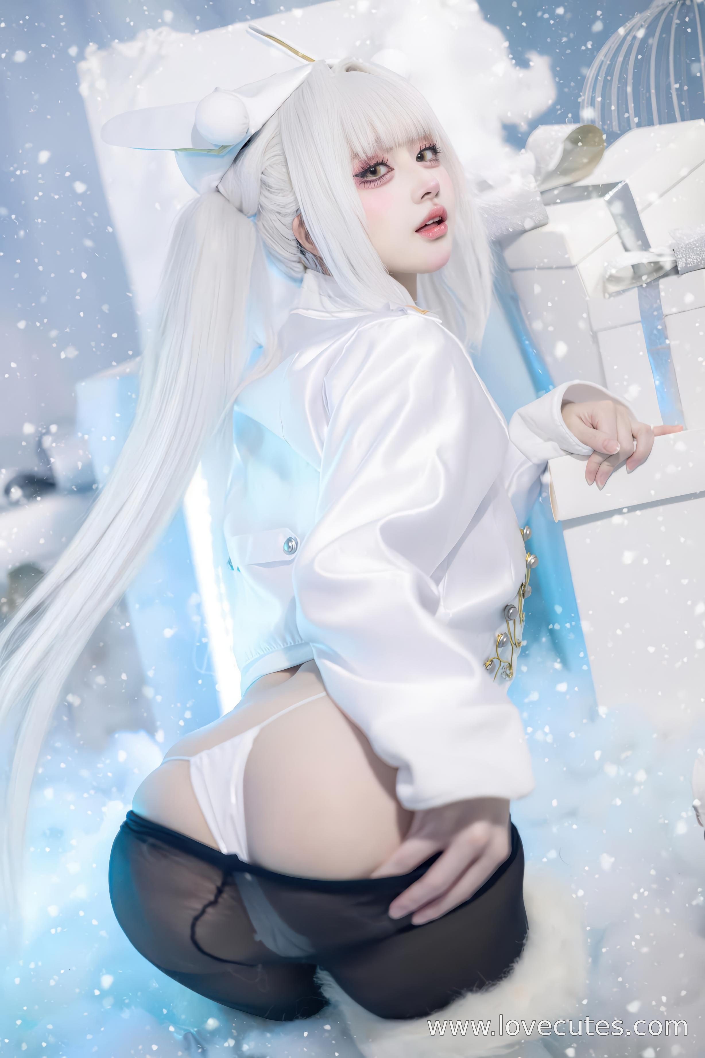 cosplay] 沖田凜花Rinka - 碧藍航線光輝：黑絲質感吸睛 御姐氣場搭配美乳曲線 氛圍在線 26P