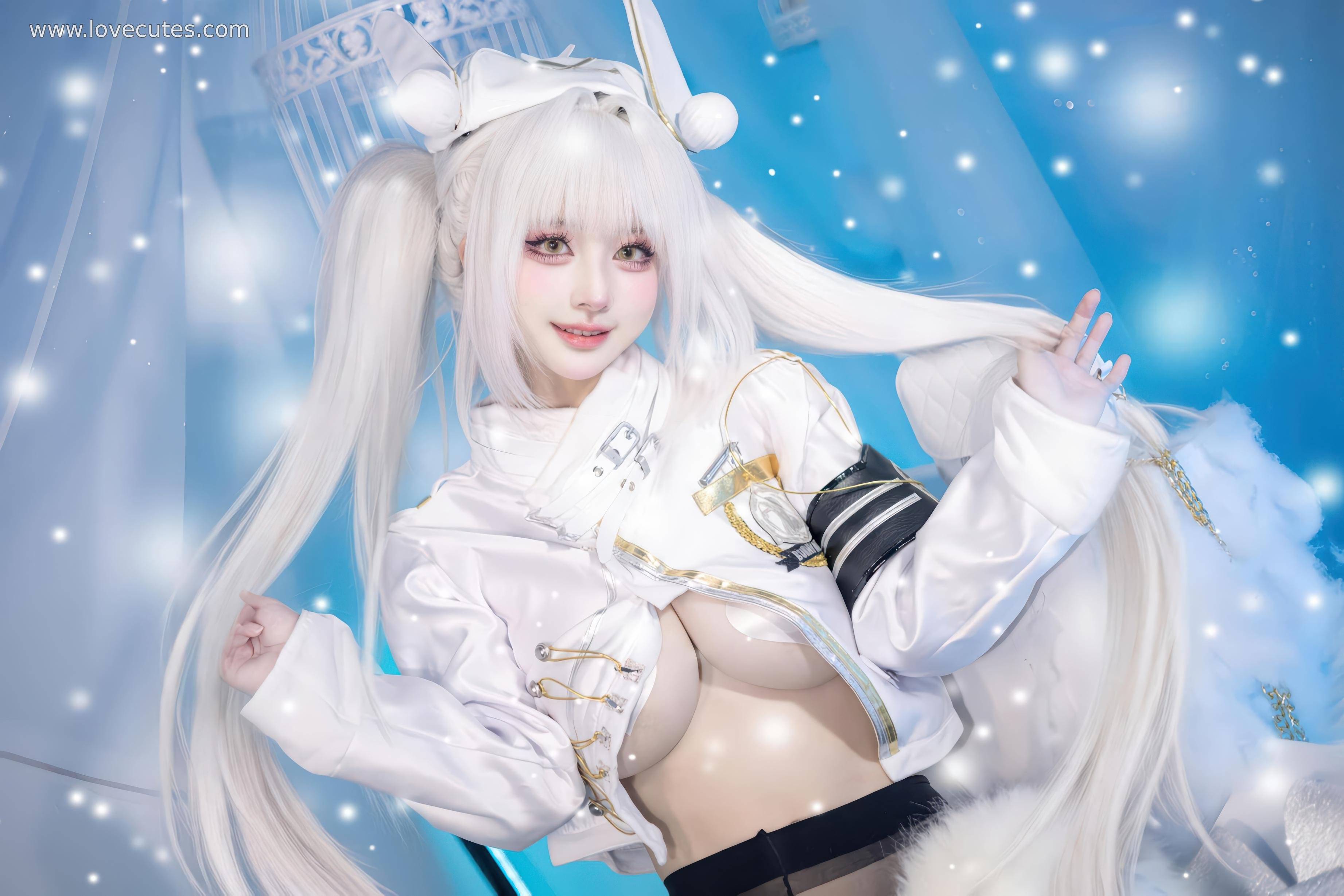 cosplay] 沖田凜花Rinka - 碧藍航線光輝：黑絲質感吸睛 御姐氣場搭配美乳曲線 氛圍在線 26P