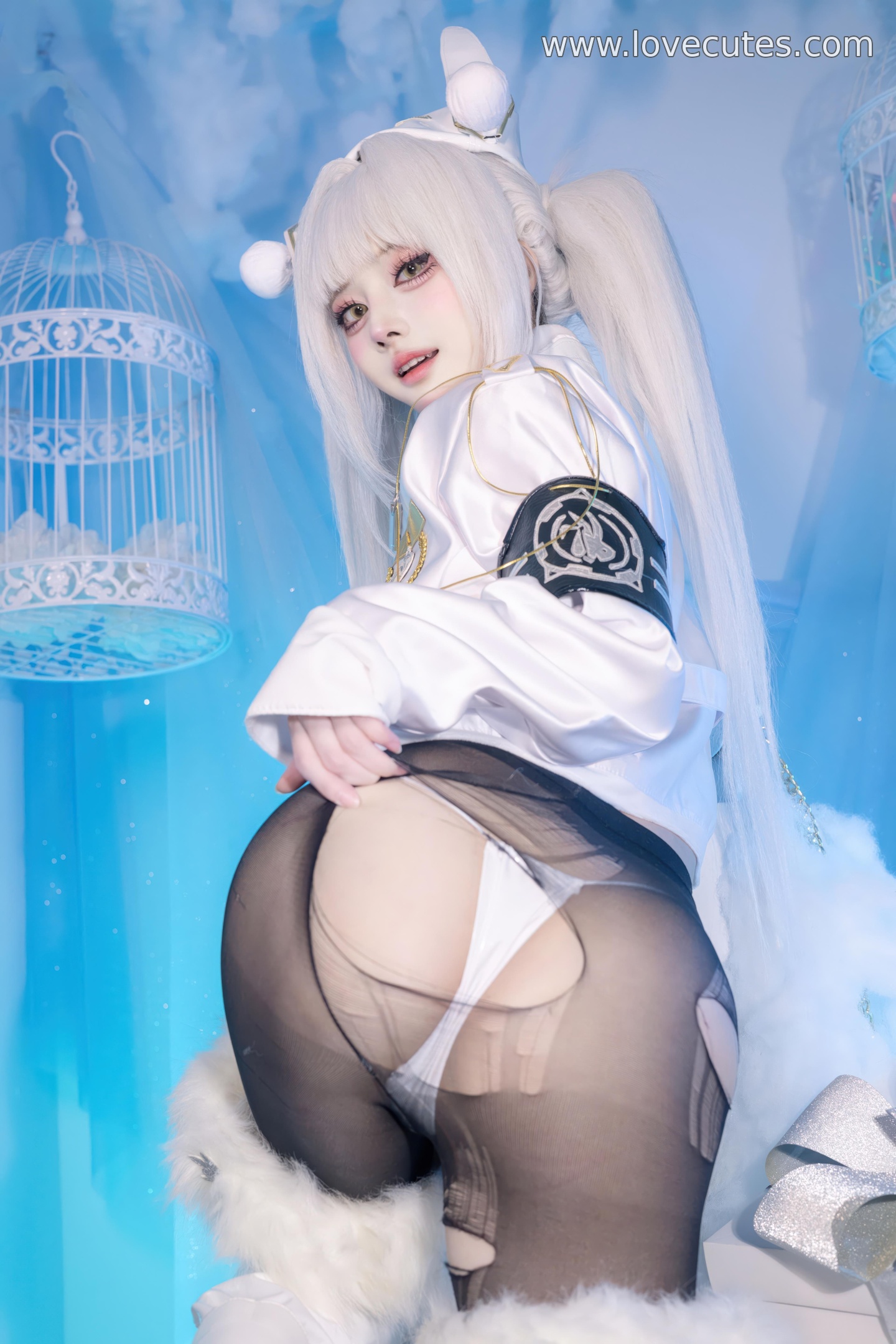 '[cosplay] 沖田凜花Rinka - Ánh Sáng Xanh: Đen Mịn Màu Đen, Nét Quyến Rũ Cùng Đường Cong Gợi Cảm 26P'