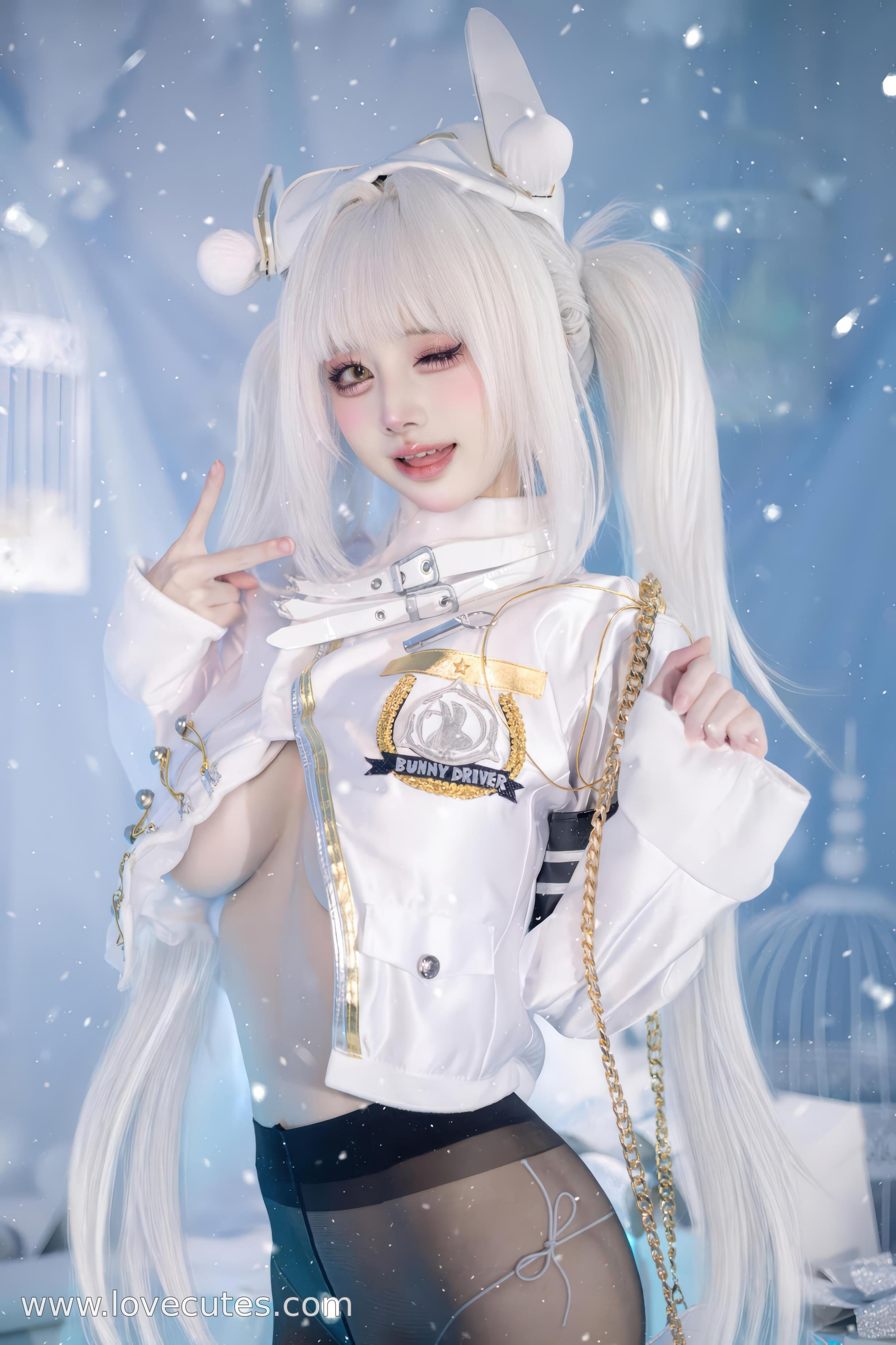 「[コスプレ] 沖田凜花 - 碧藍航線 光輝：黒ストッキングの魅力、御姐の気品と美乳の曲線 26P」