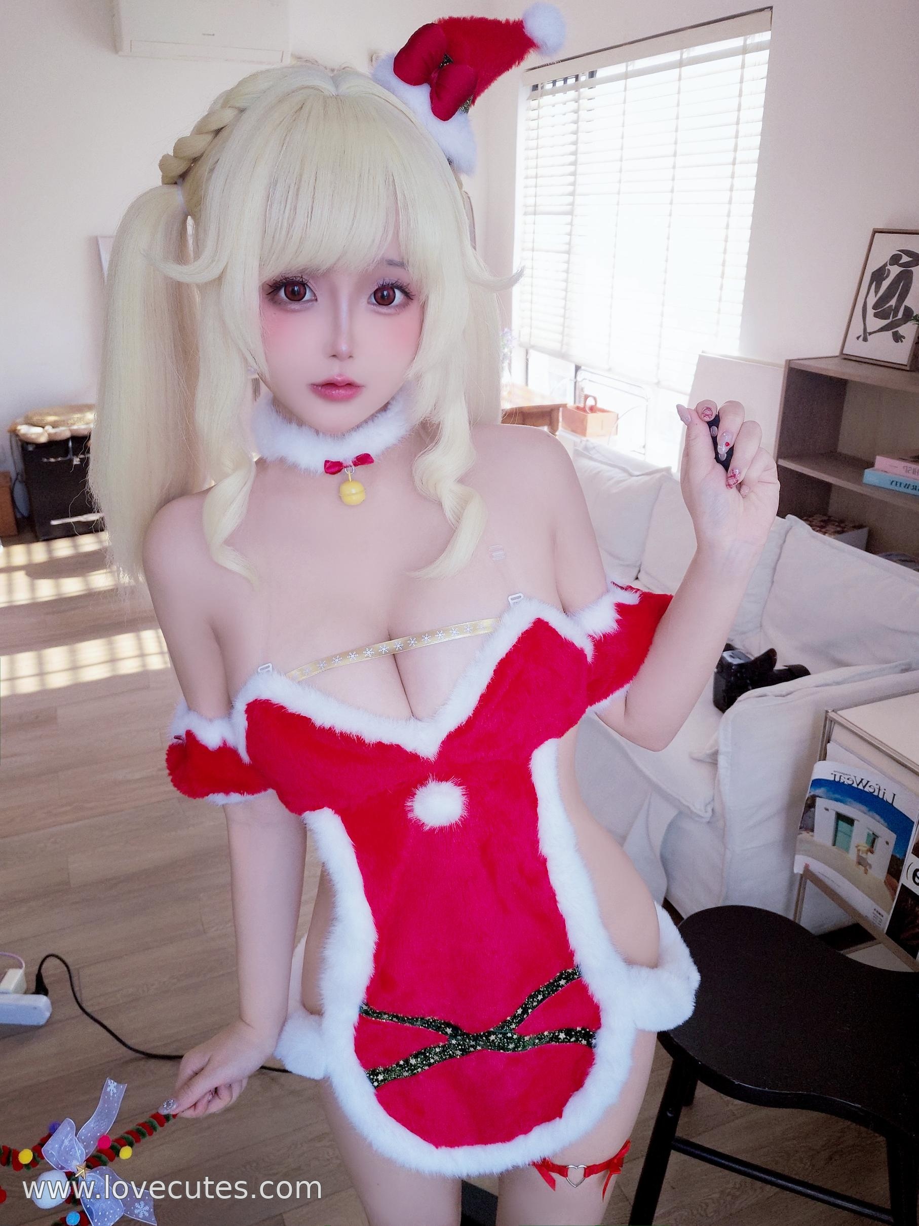 [私房] 日奈娇 - クリスマスデイ：クリスマスムード満載 ハイヒールで魅力アップ 美脚ラインが際立つ 192P5V