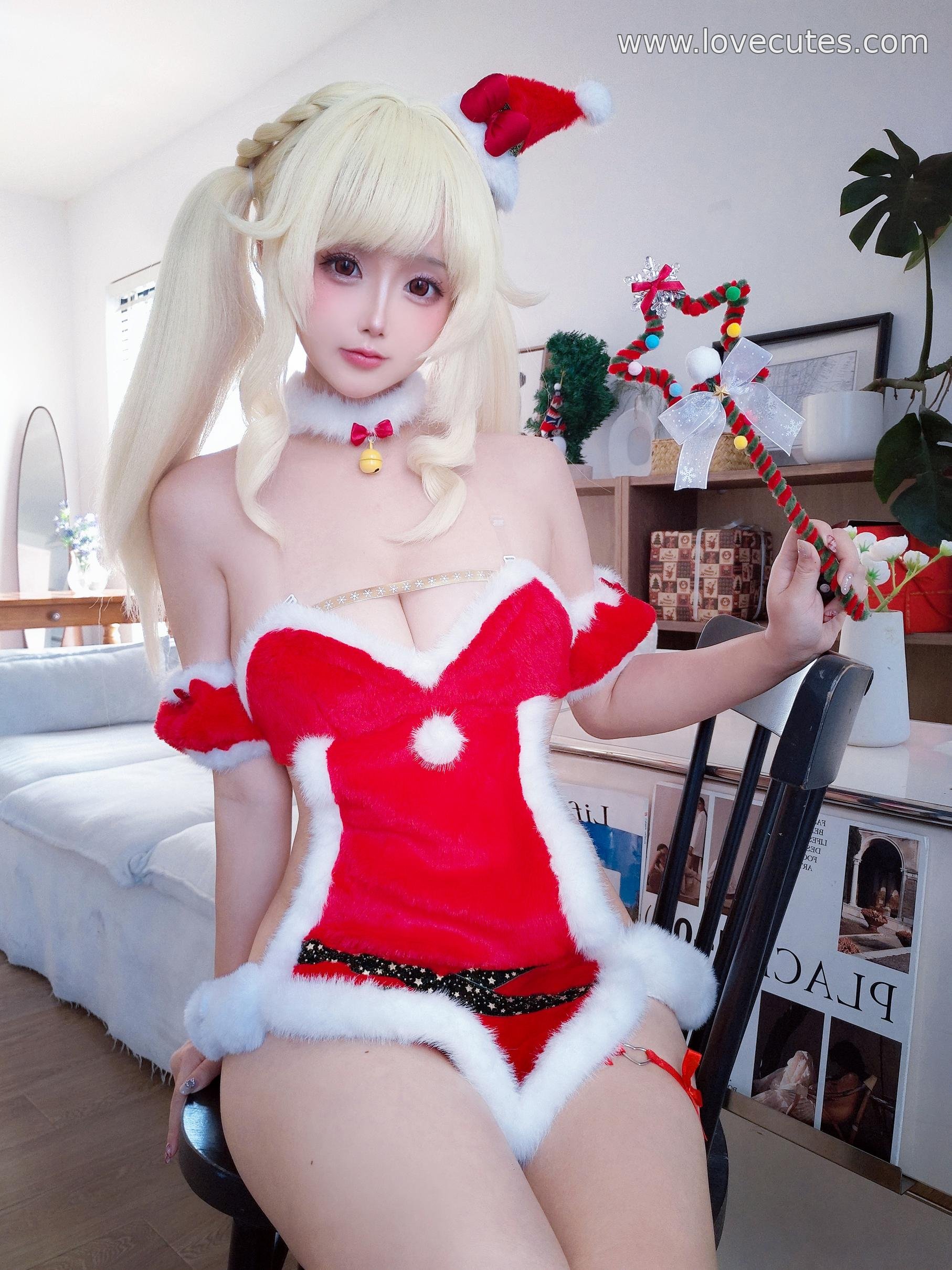 [私房] 日奈娇 - クリスマスデイ：クリスマスムード満載 ハイヒールで魅力アップ 美脚ラインが際立つ 192P5V