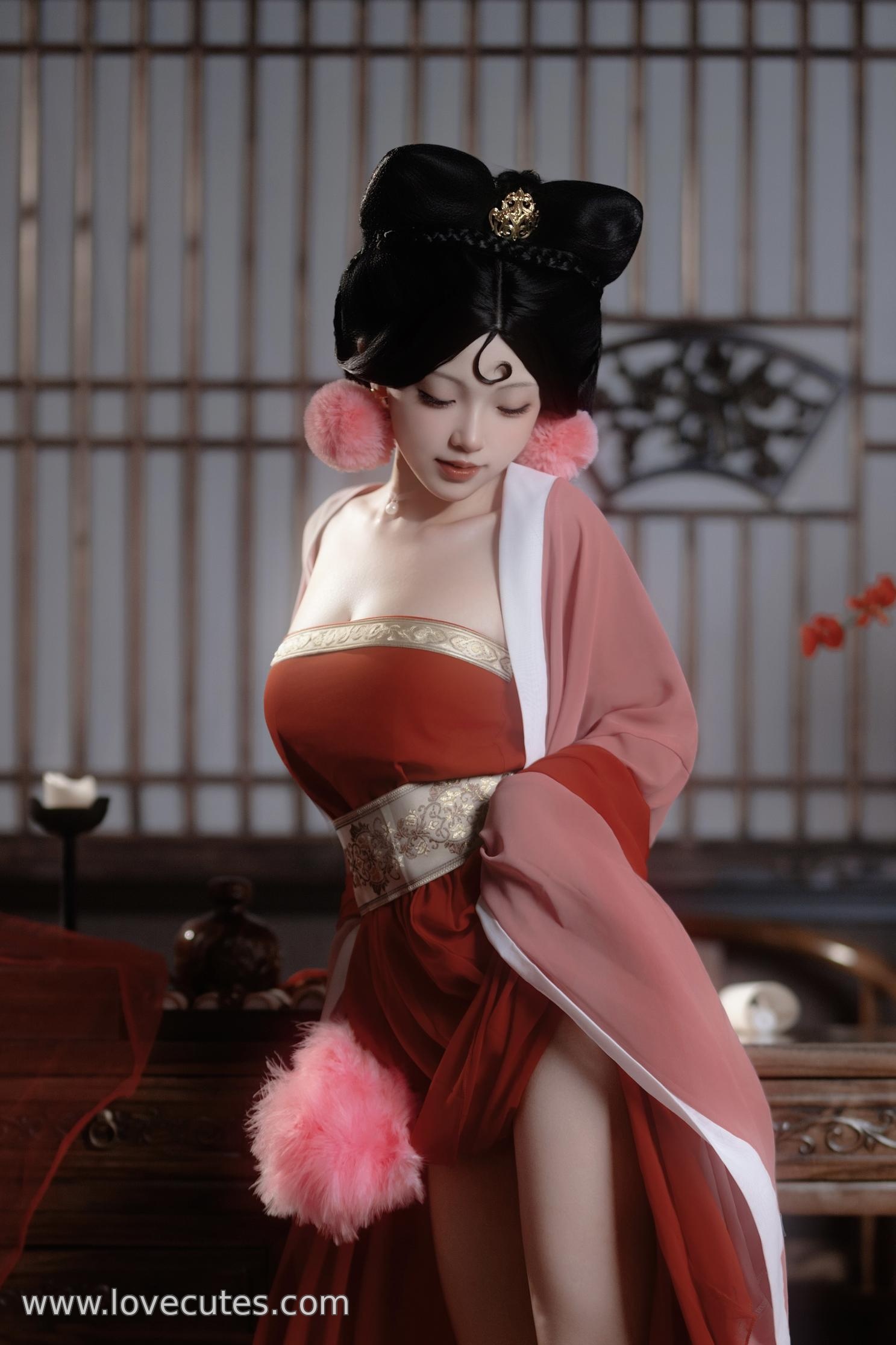 Bangni Bonnie 妲己 古装 Cosplay 79P5V