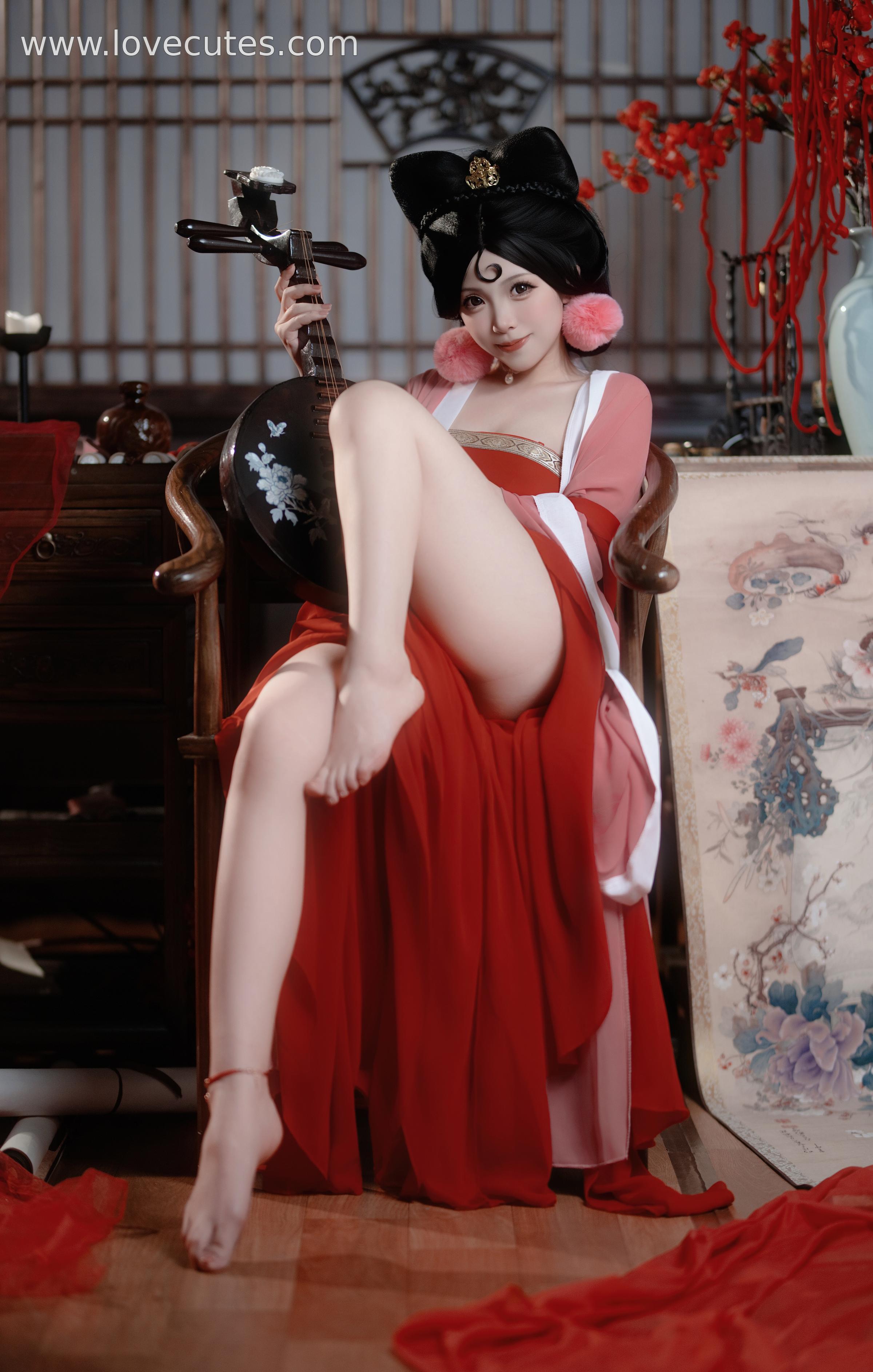 Bangni Bonnie 妲己 古装 Cosplay 79P5V
