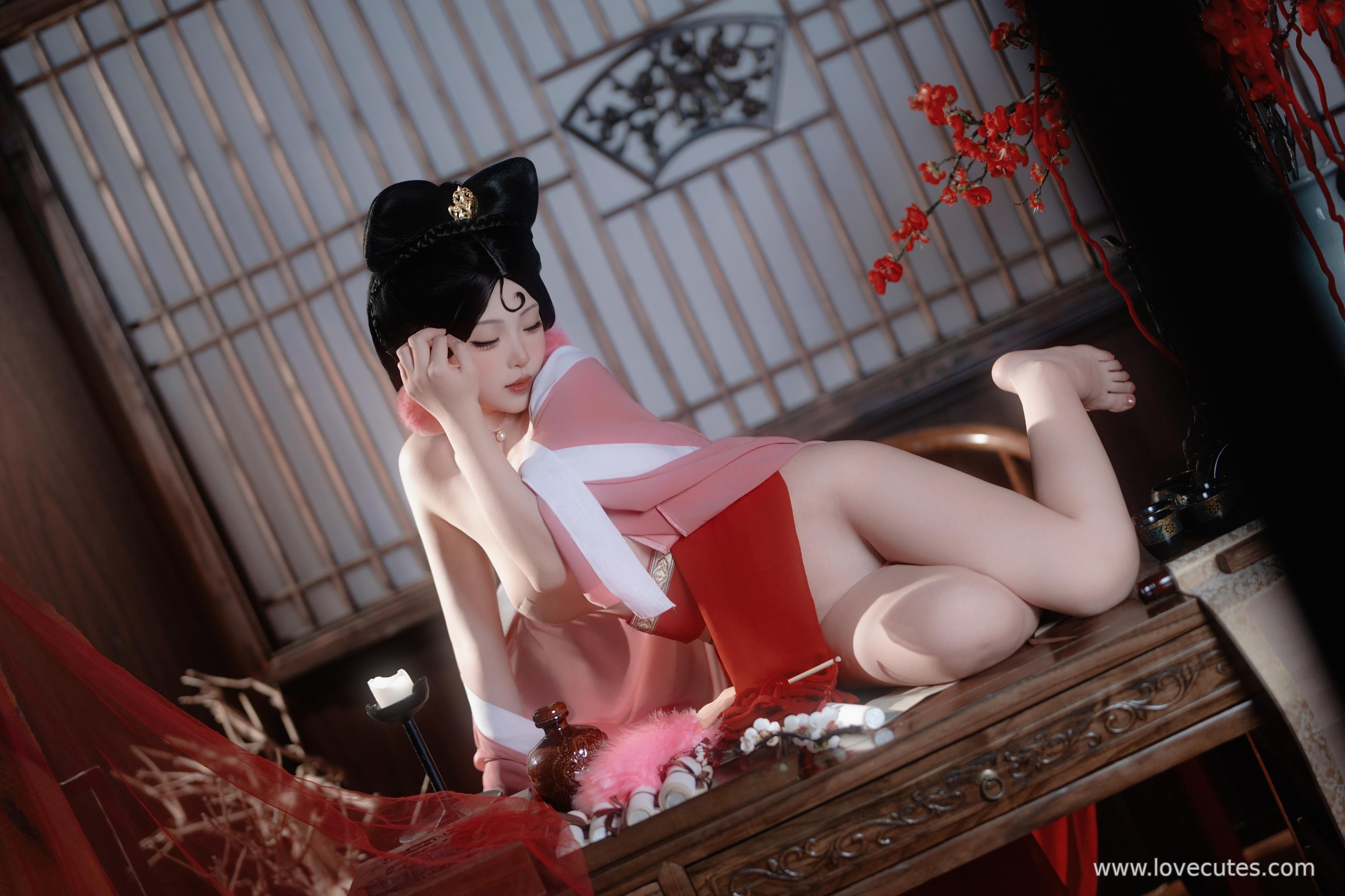 Bangni Bonnie 妲己 古装 Cosplay 79P5V