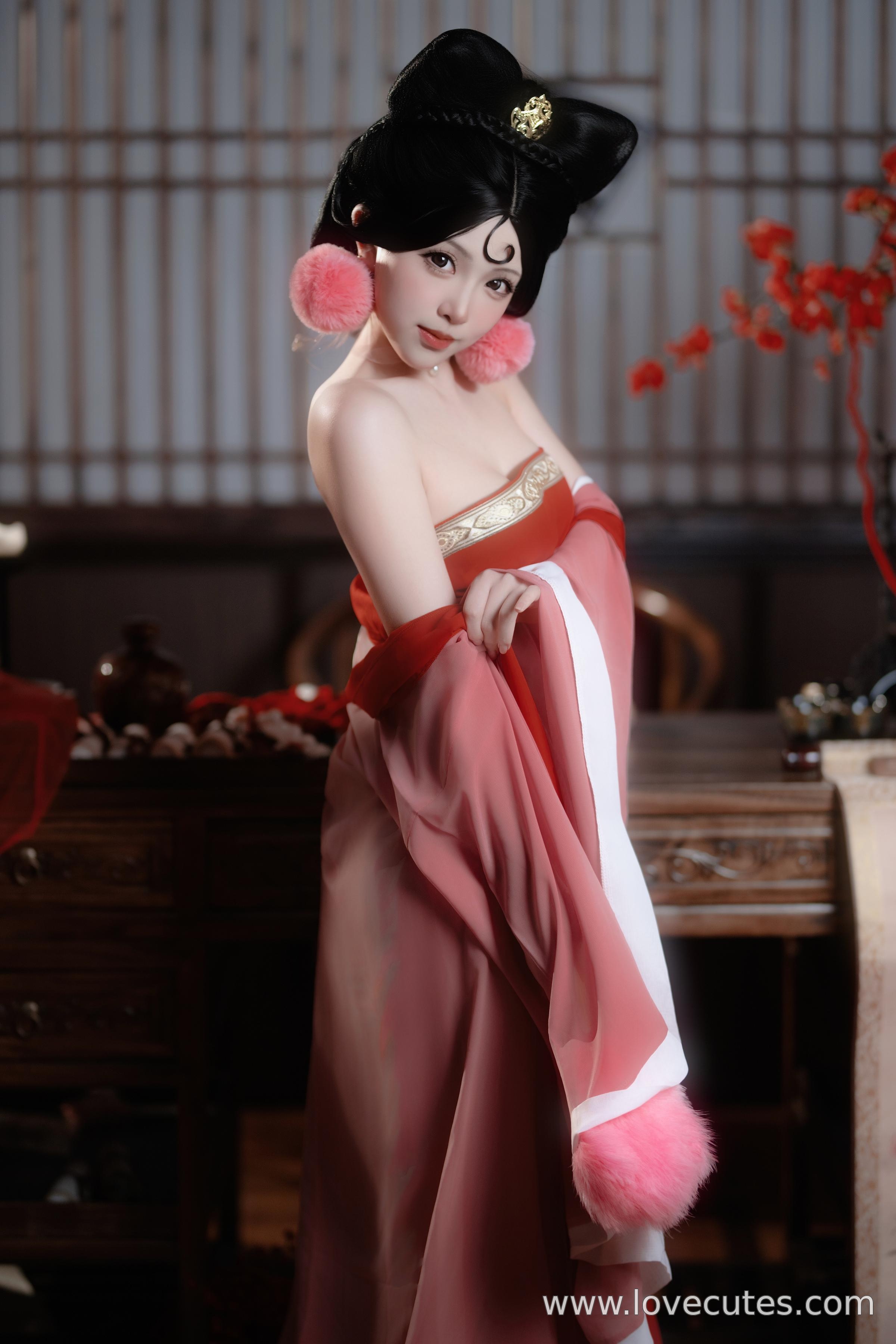 Bangni Bonnie 妲己 古装 Cosplay 79P5V