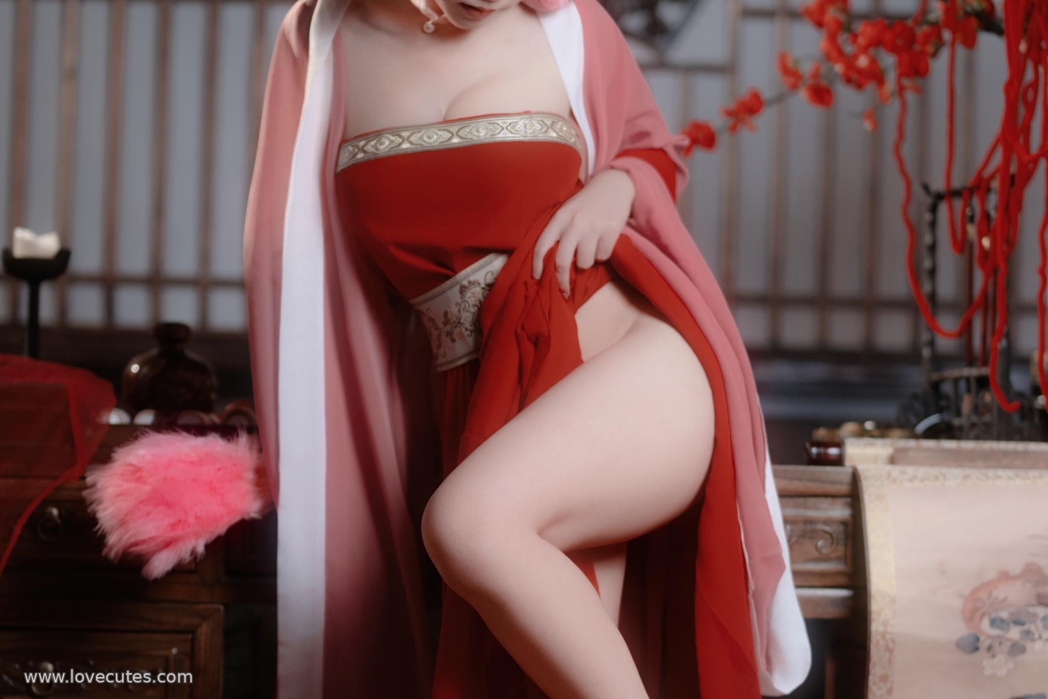 Bangni Bonnie 妲己 古装 Cosplay 79P5V