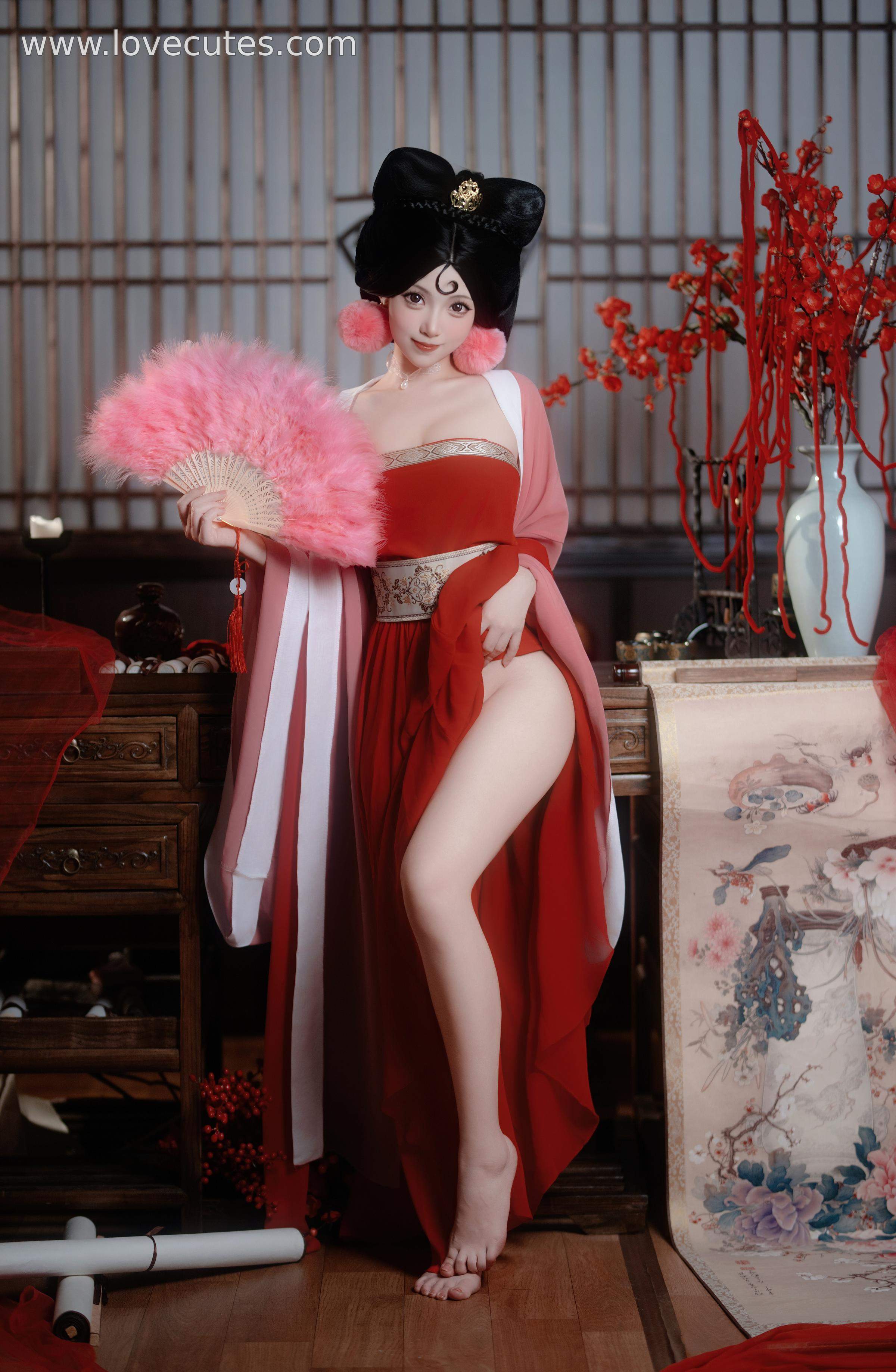 Bangni Bonnie 妲己 古装 Cosplay 79P5V