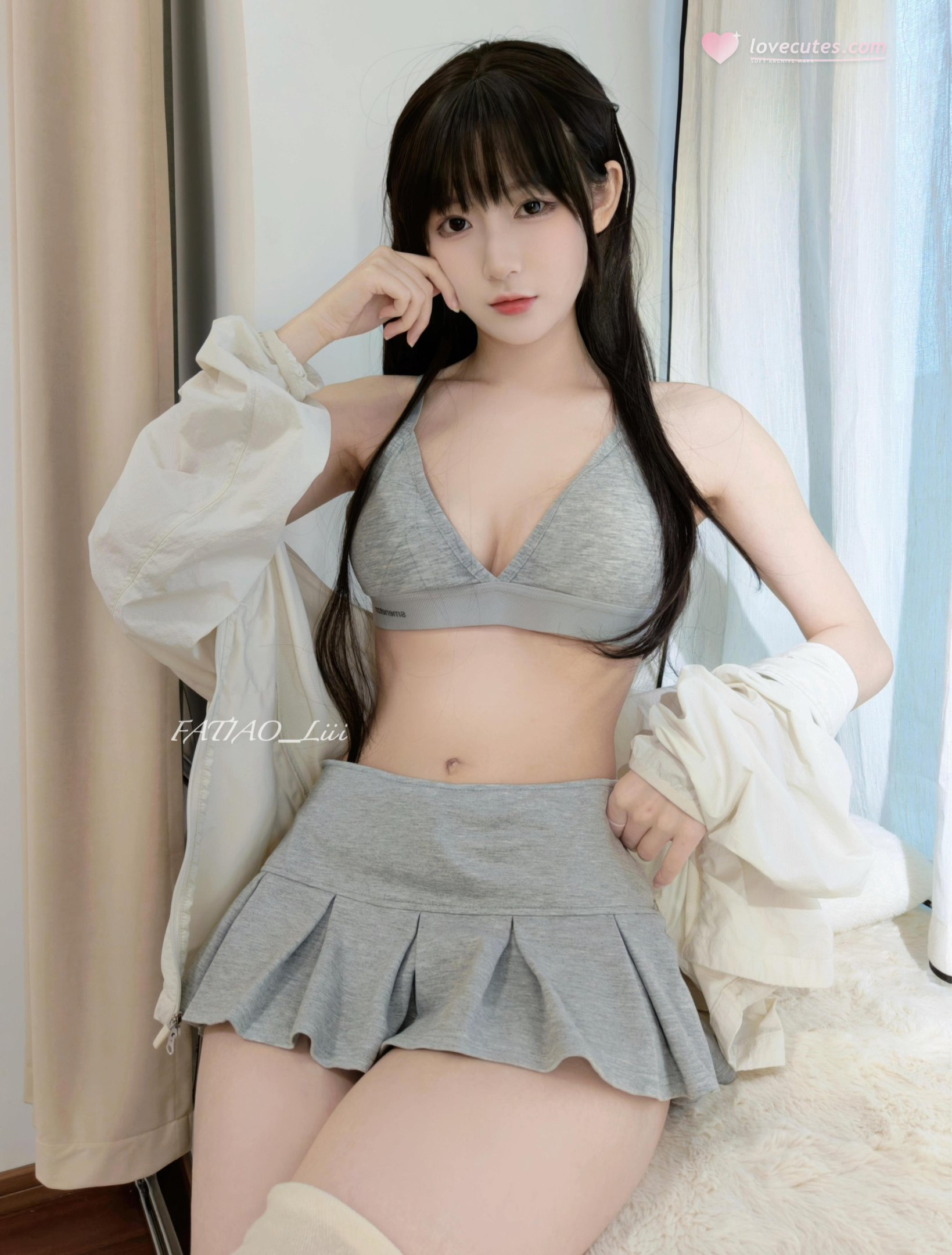 [写真] 发条少女(迷之呆梨) - 超ミニスカート：短いスカートでキュートかつセクシーな雰囲気 18P1V