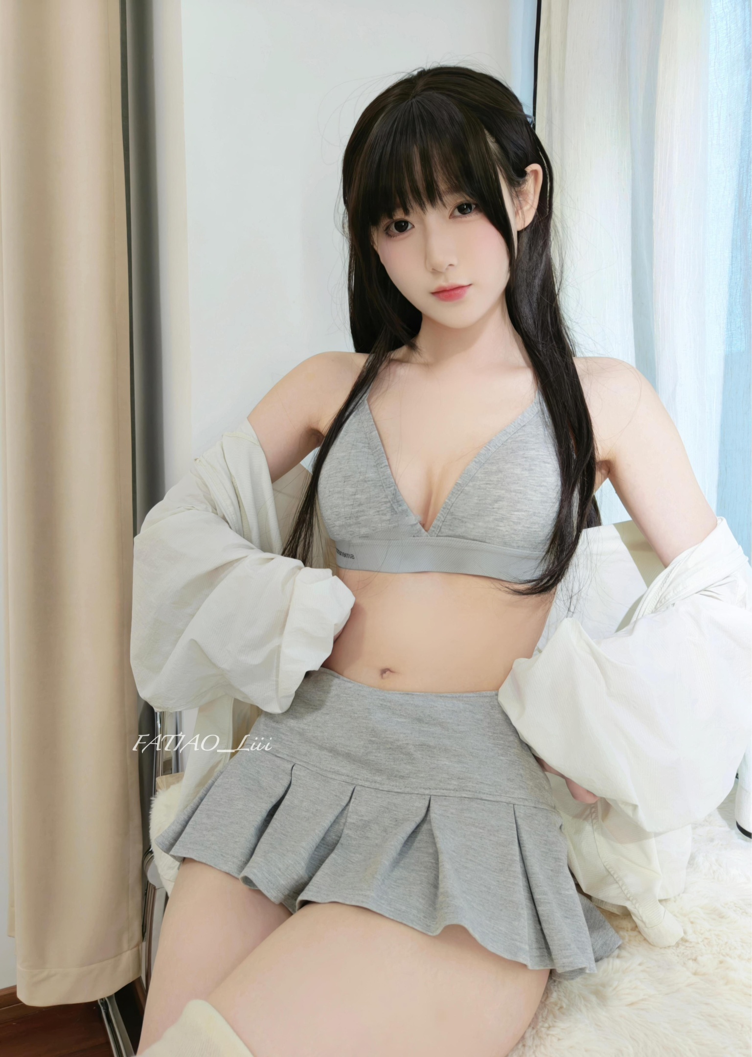 [写真] 发条少女(迷之呆梨) - 超ミニスカート：短いスカートでキュートかつセクシーな雰囲気 18P1V