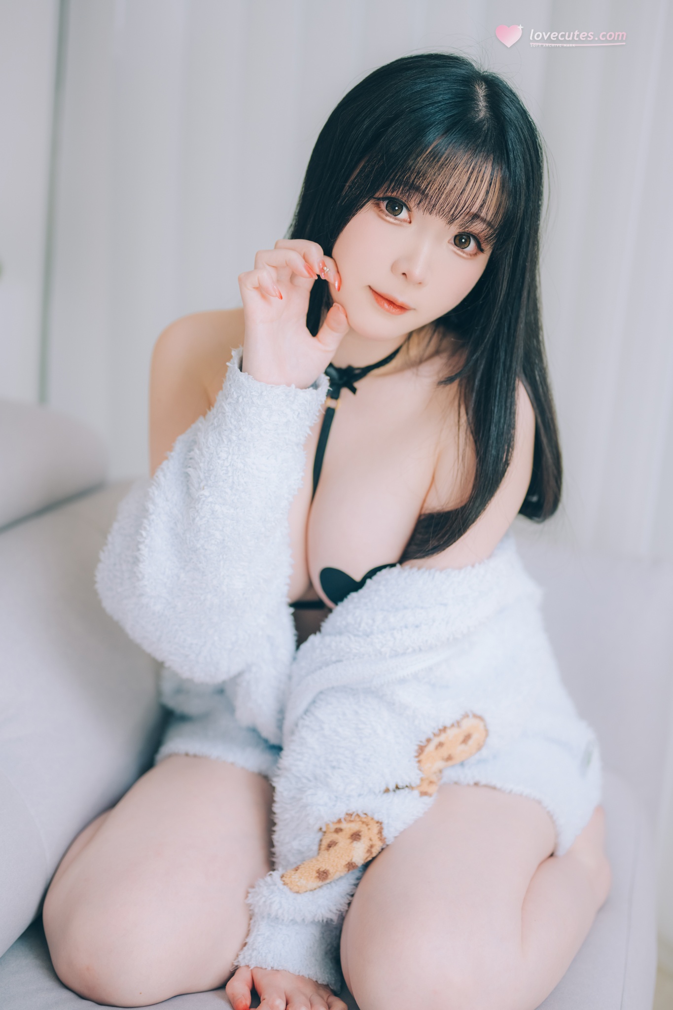 [私房] 霜月shimo - การอยู่ร่วมกับชิโมจัง: บรรยากาศแม่บ้านในชีวิตประจำวัน สะดุดตาด้วยเรียวขา 85P