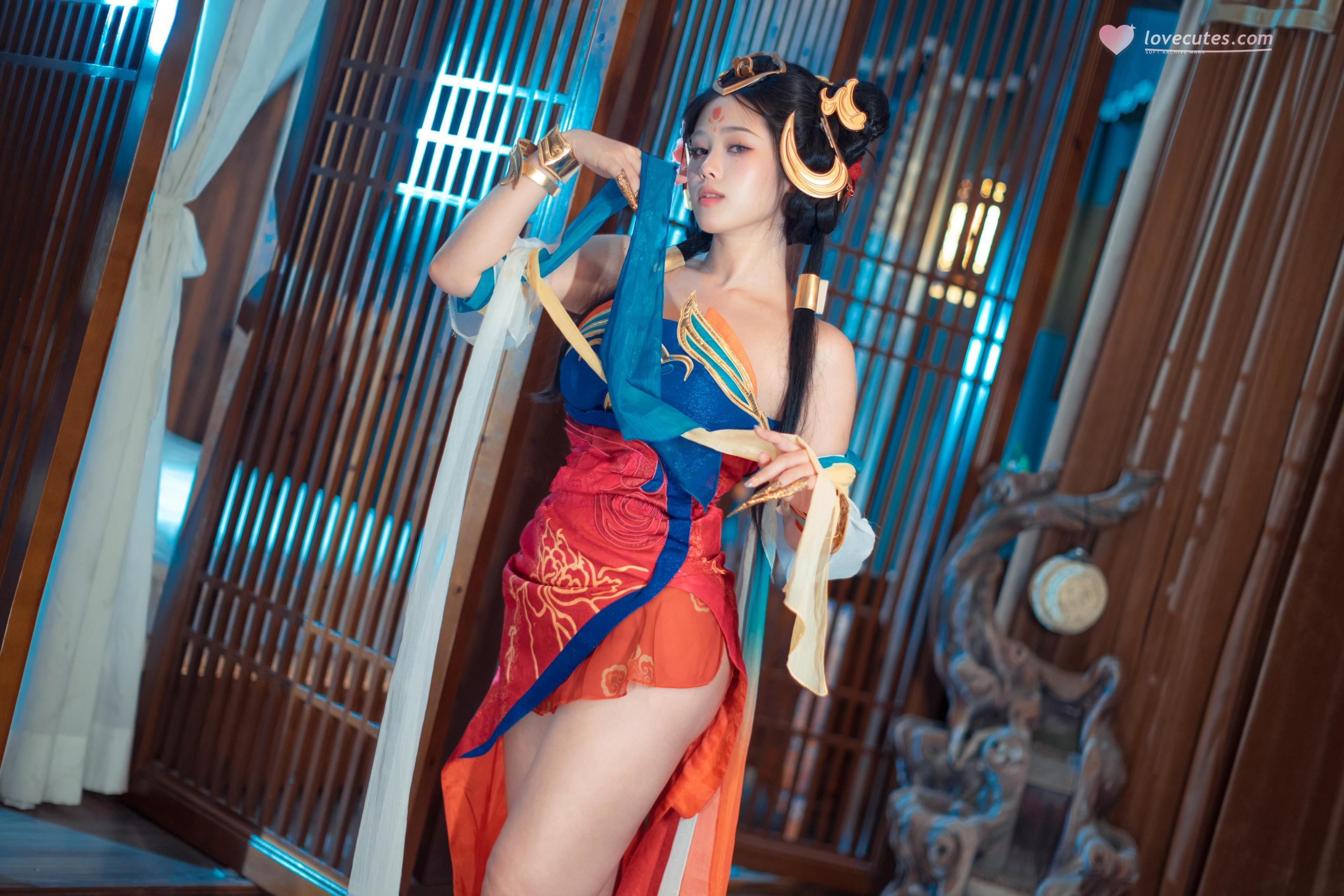 [คอสเพลย์] ไททาเนียมอัลลอย TiTi - หยางหยู่หวน: ความงามแบบโบราณที่ลงตัว ภาพลักษณ์ที่กล้าหาญ สัดส่วนและบรรยากาศที่ดึงดูด 85P1V