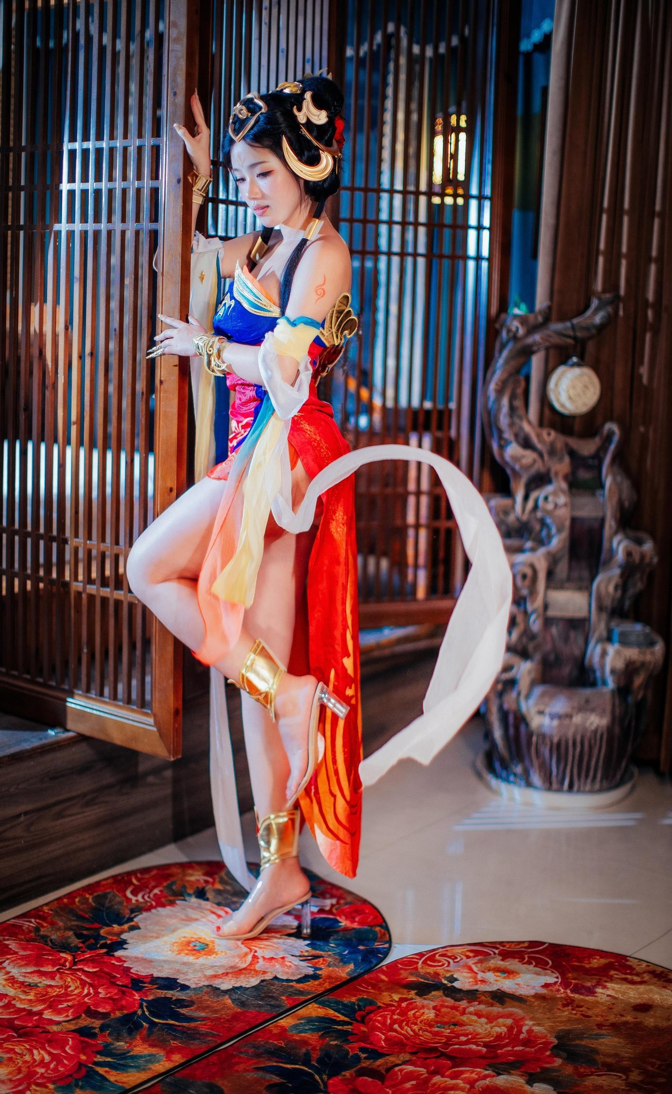 [คอสเพลย์] ไททาเนียมอัลลอย TiTi - หยางหยู่หวน: ความงามแบบโบราณที่ลงตัว ภาพลักษณ์ที่กล้าหาญ สัดส่วนและบรรยากาศที่ดึงดูด 85P1V
