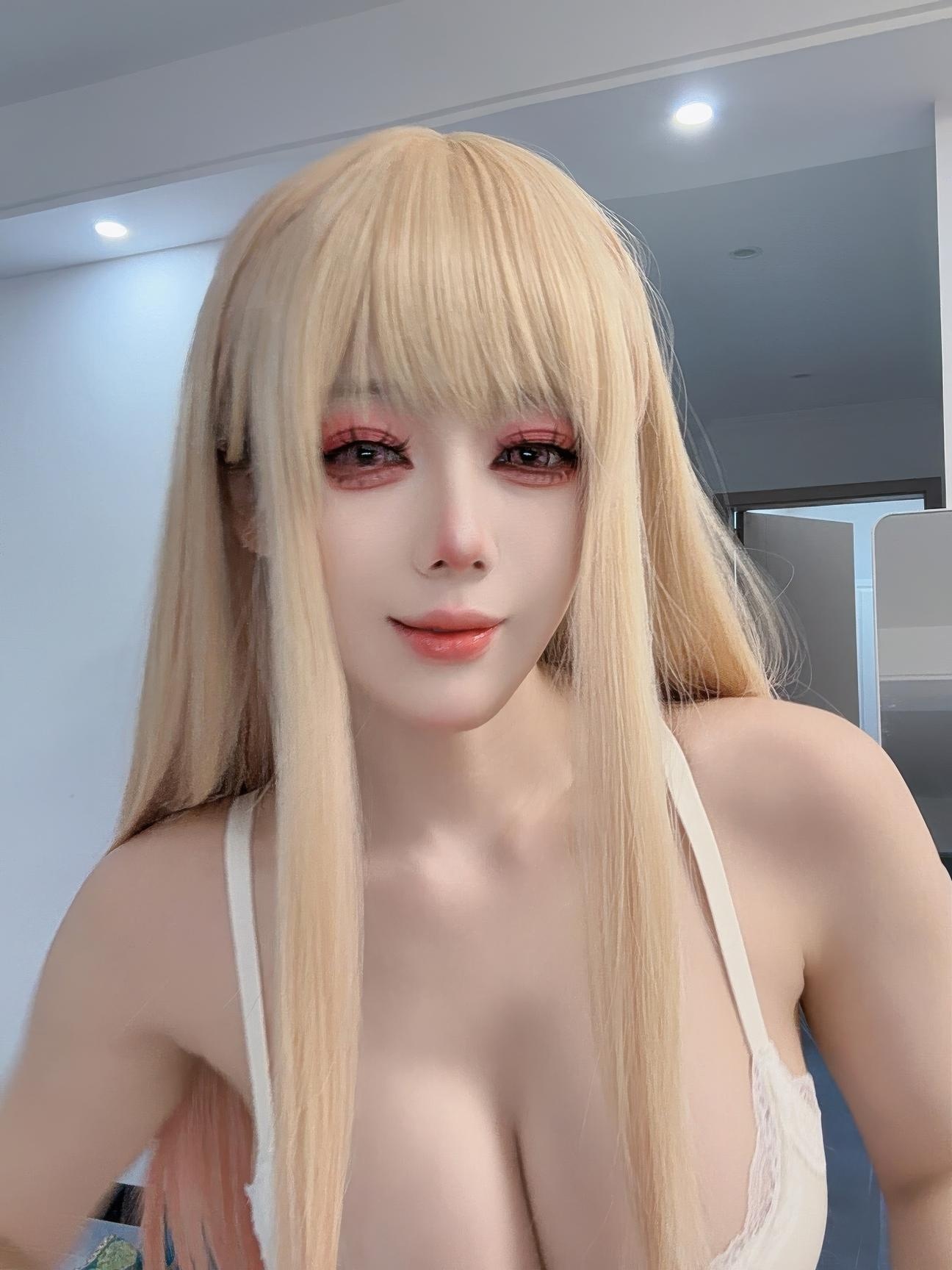 [costume hóa trang] 九言 - 喜多川海梦: Chuyển đổi giữa đồng phục JK và nội y, độ tái hiện ngọt ngào và gợi cảm, đường cong ngực đẹp mắt 58P5V