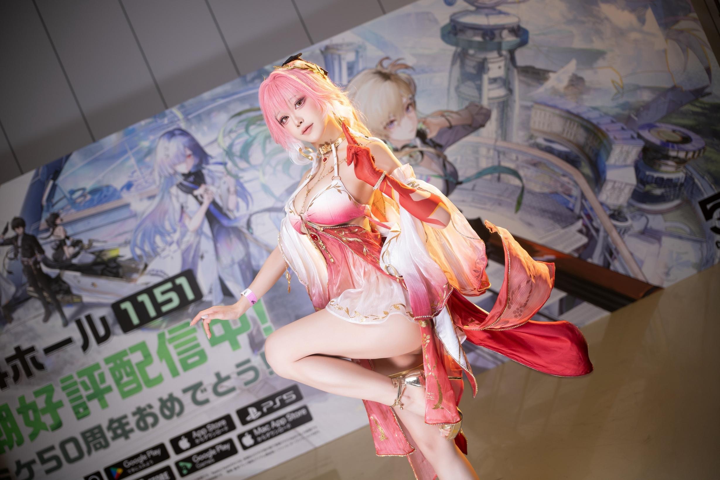 [Cosplay] Shui Miao Aqua - Mingchao Changli C107 Event Photos: Captivating Atmosphere with 29 Shots