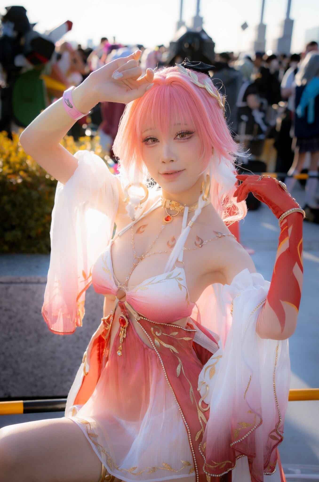 [Cosplay] Shui Miao Aqua - Mingchao Changli C107 Event Photos: Captivating Atmosphere with 29 Shots