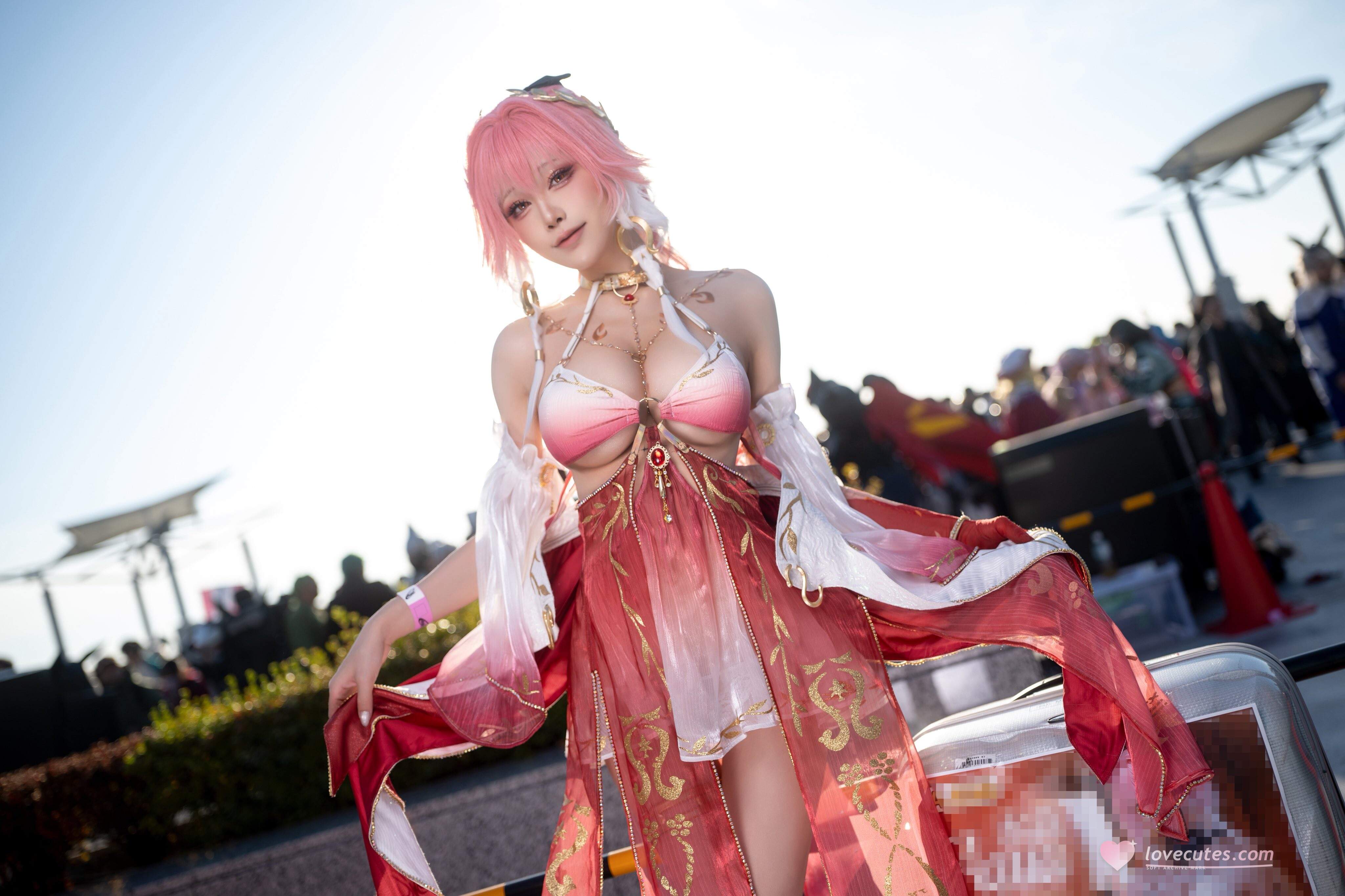 [Cosplay] Shui Miao Aqua - Mingchao Changli C107 Event Photos: Captivating Atmosphere with 29 Shots