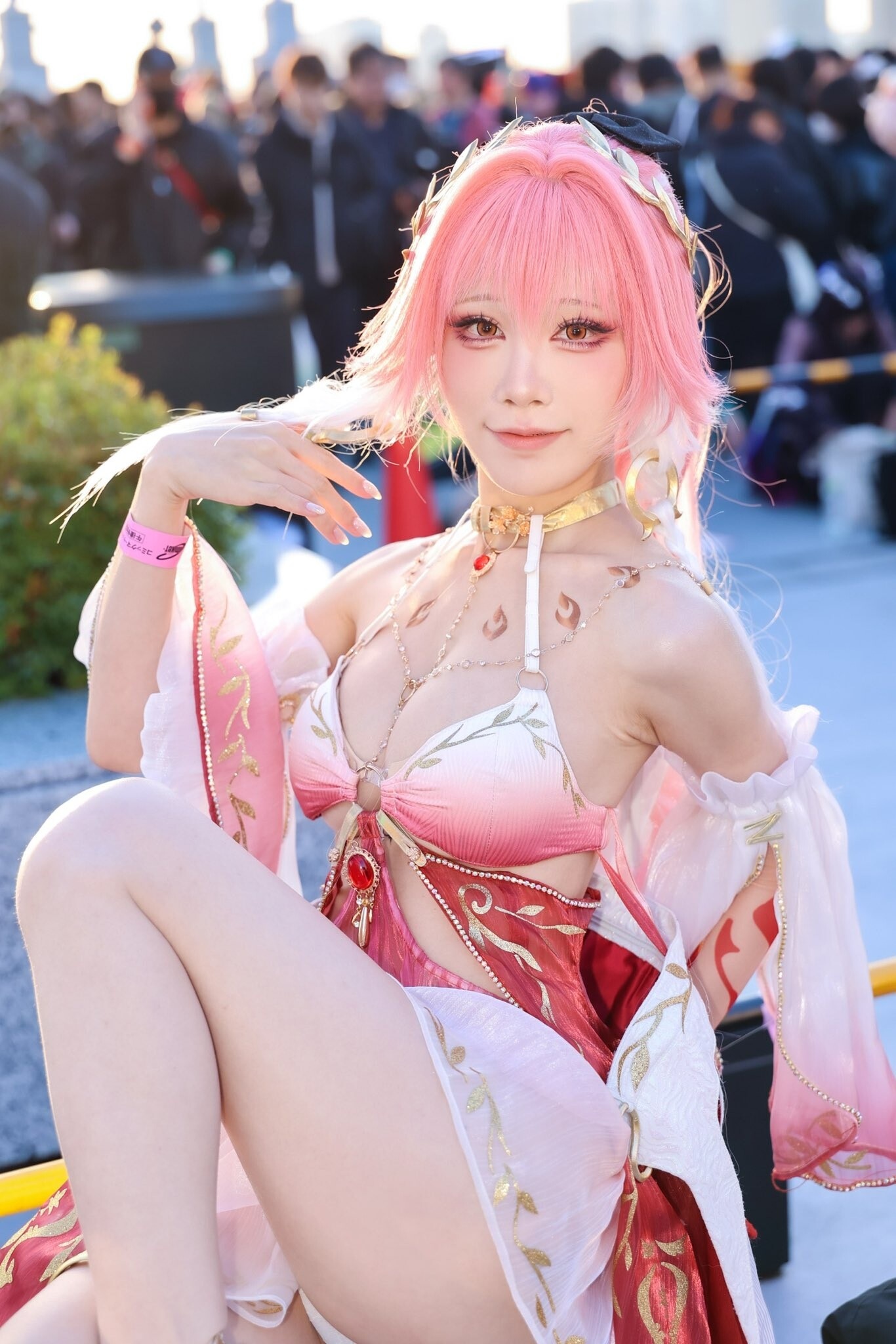 [Cosplay] Shui Miao Aqua - Mingchao Changli C107 Event Photos: Captivating Atmosphere with 29 Shots