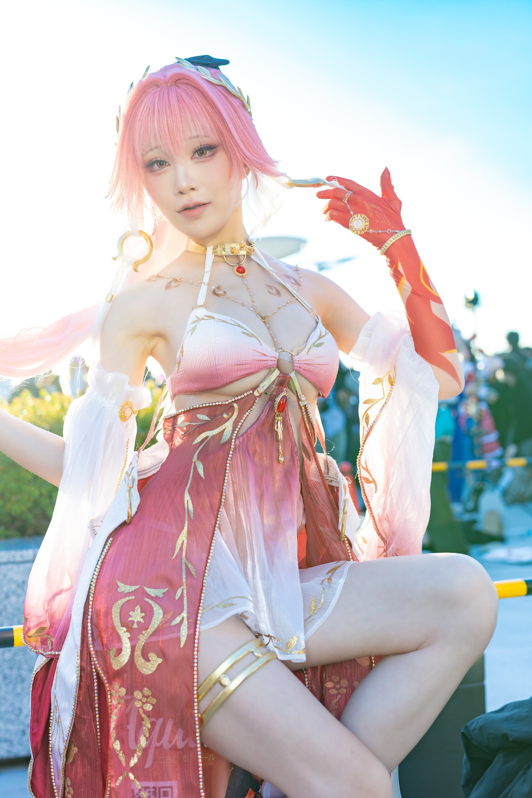 [Cosplay] Shui Miao Aqua - Mingchao Changli C107 Event Photos: Captivating Atmosphere with 29 Shots