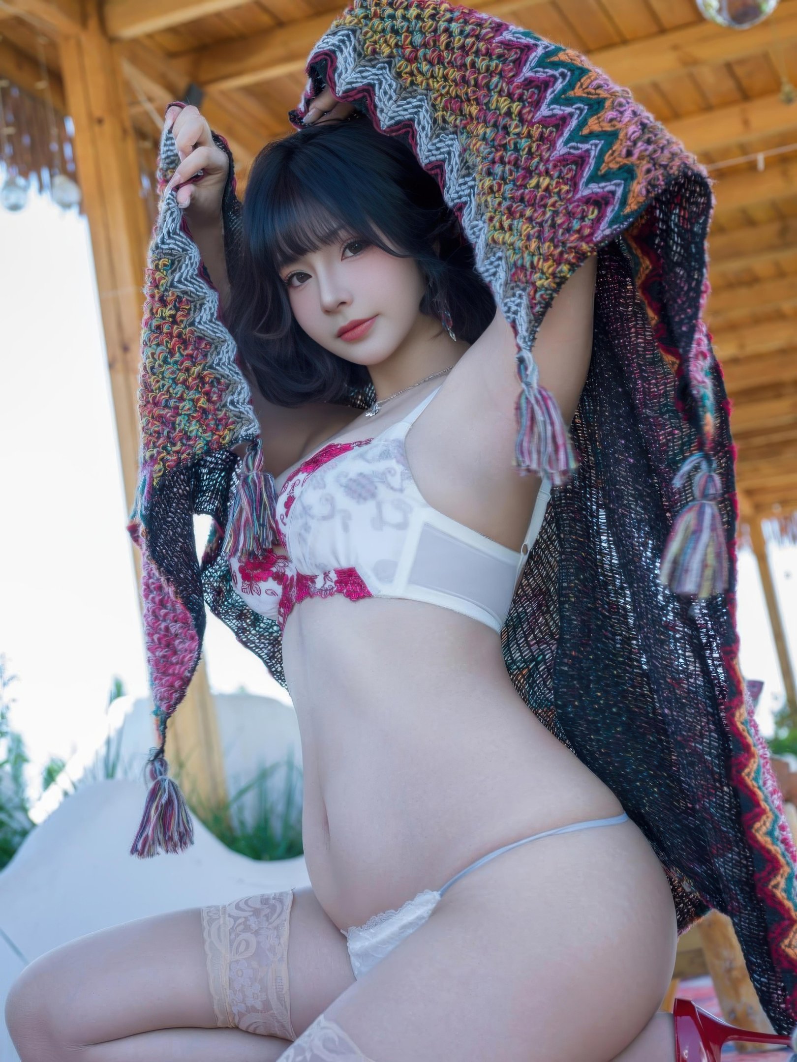 [写真] yuuhui玉汇 - 花汇：花田と草原のシーンが交錯する高級感溢れるアウトドアセクシー 148P